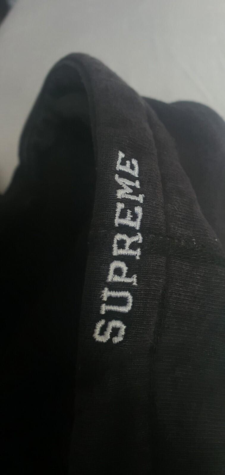 Set of FW19 Supreme S Logo sweatpant + Hooded Sweatshirt Black Hoodie Pants M