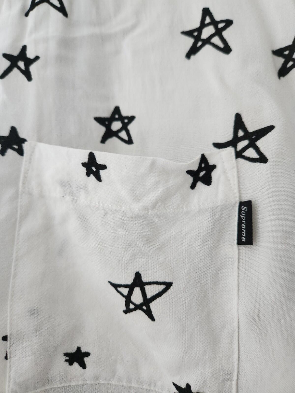 Camisa de manga corta SS18 Supreme Devil Rayon Blanca Talla M Daniel Johnston