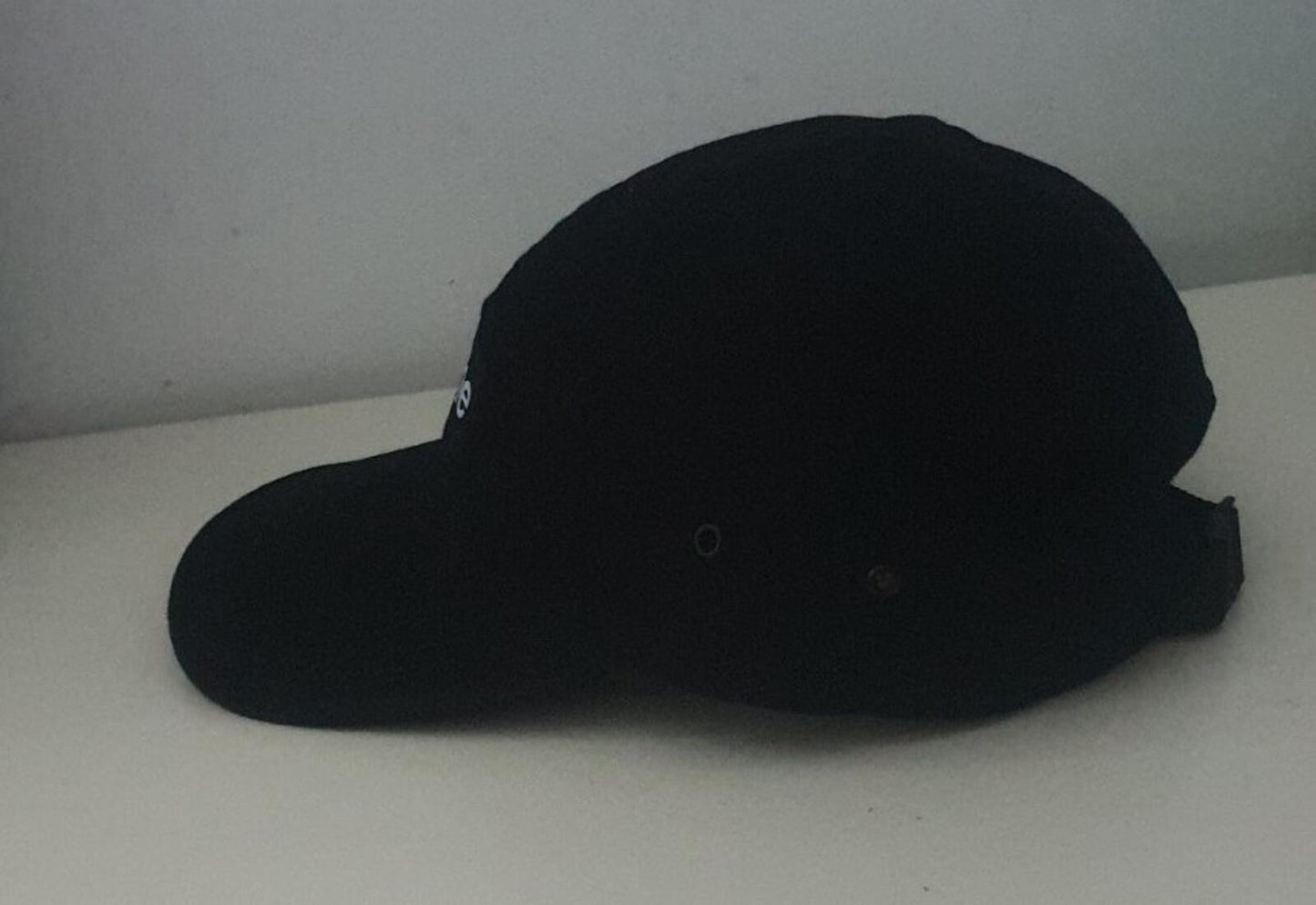 2002 Supreme ETA Camp Cap Waterproof Cotton hat vintage Very Rare Box Logo Black