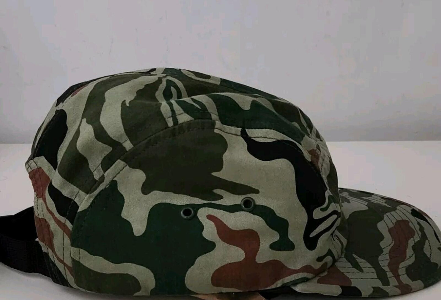 SS13 Supreme Utility Camp Cap Camo Hat Green vintage 2013 Very Rare