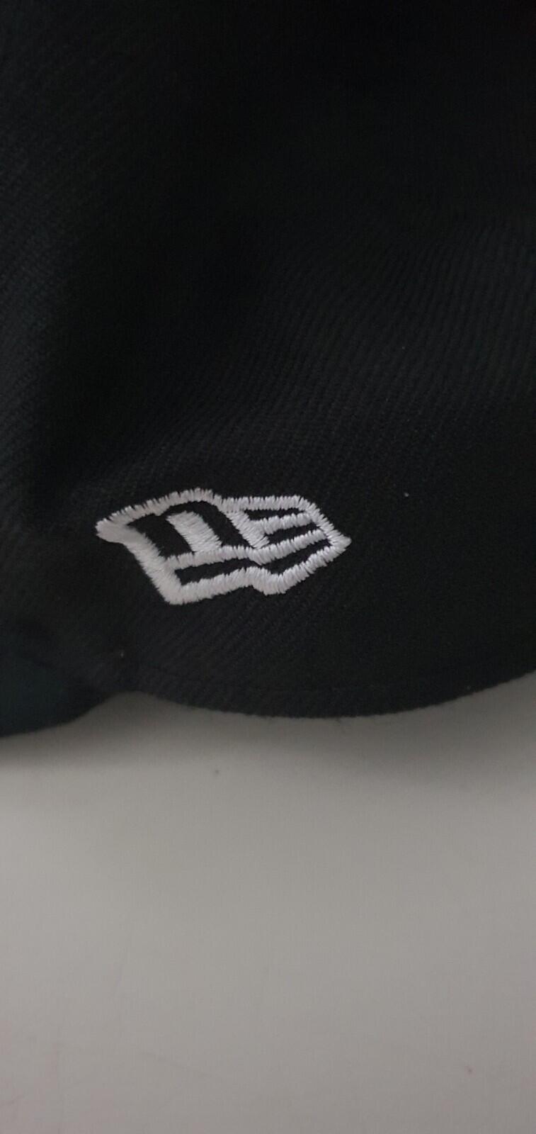 FW16 Supreme RIP New Era 59Fifty Box Logo black hat size 7 1/8