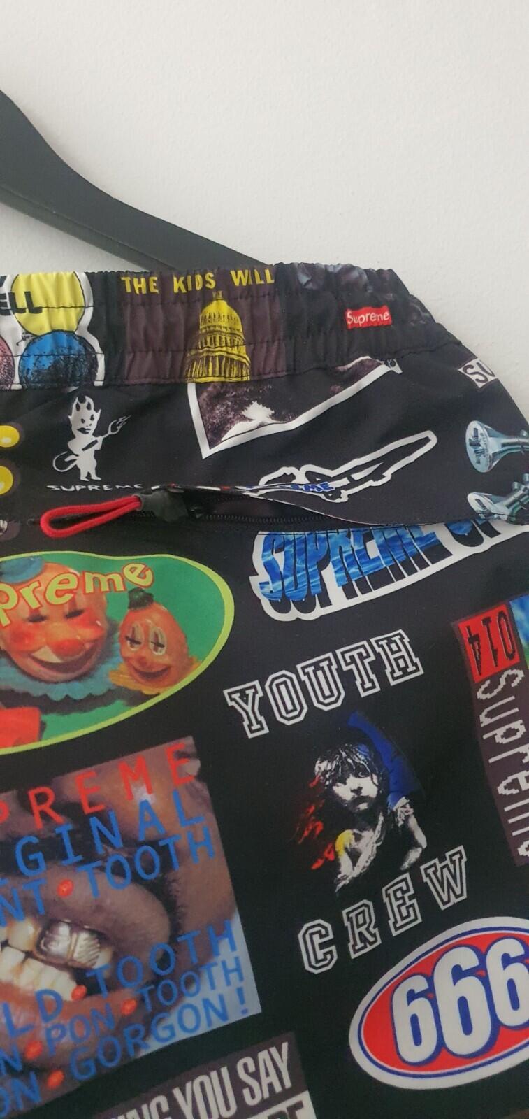 SS21 Supreme GORE-TEX Stickers pant size M medium pants