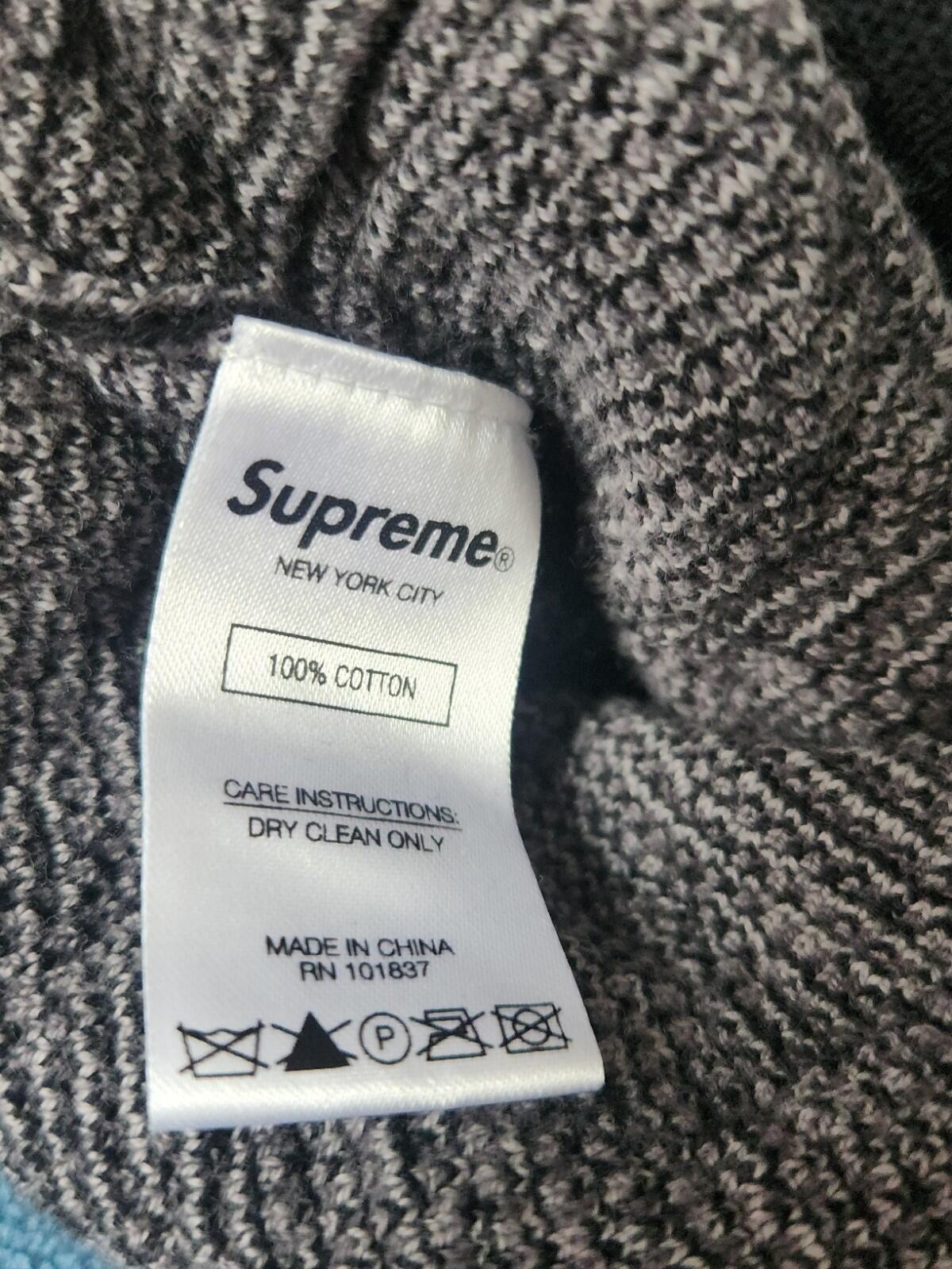 SS20 Supreme Patchwork Knit Short Black Size M