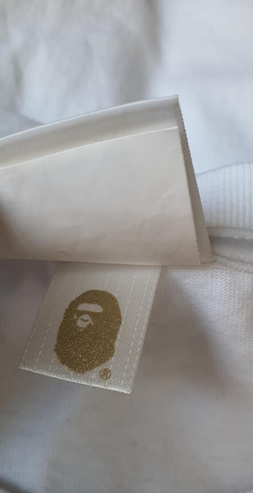 A Bathing Ape Bape Pirate store Tee Bape Head T-shirt size XL white Worn 1x