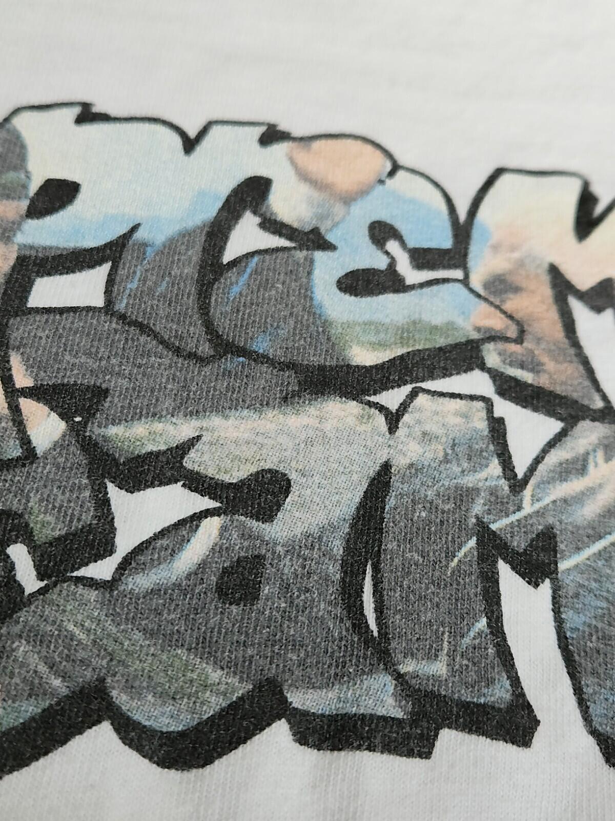 SS12 Supreme Team Tee White T-shirt size XL vintage Very Rare 2012
