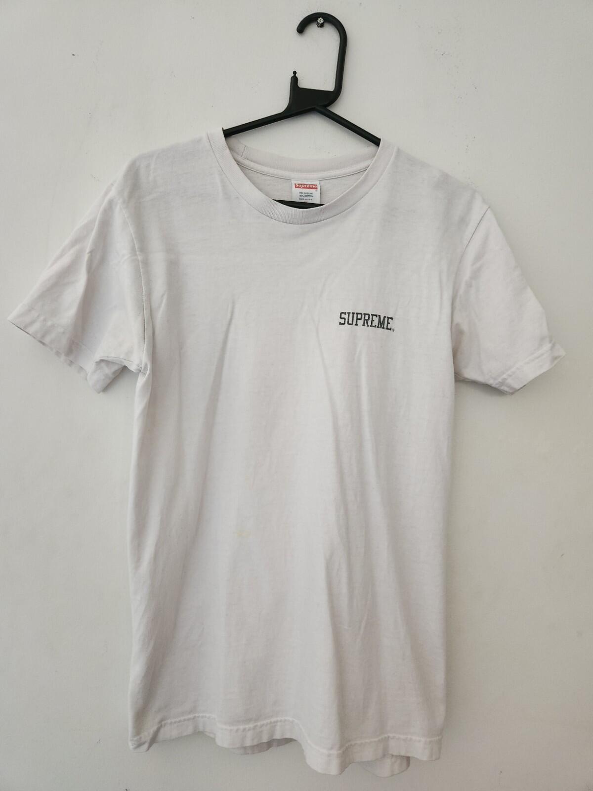 FW14 Supreme Ruff Ryders Tee Size M Medium DMX White T-shirt Vintage