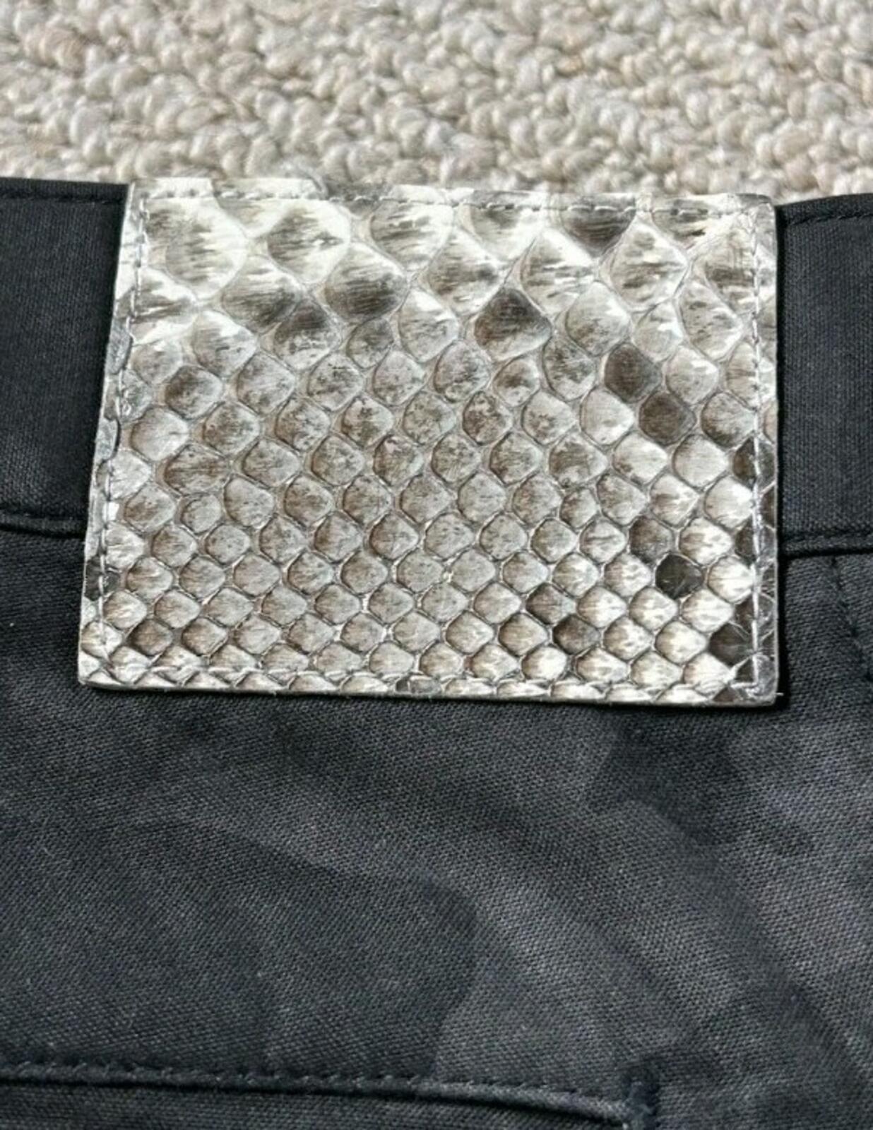 Uniform Experiment Trousers M Medium 2 Cotton Snake Skin Pants Japan Black Camo