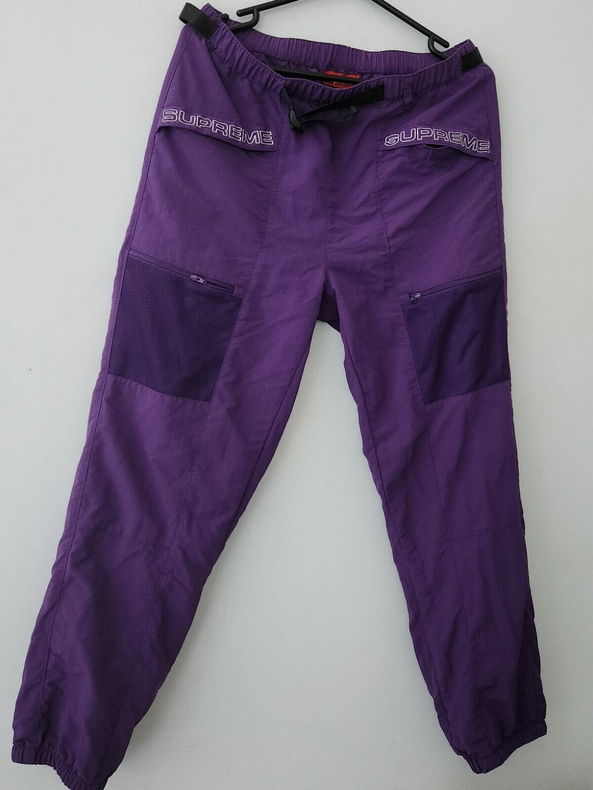 SS20 Supreme Utility Belted Pant Size S Small 31 pants trousers Violet Purple