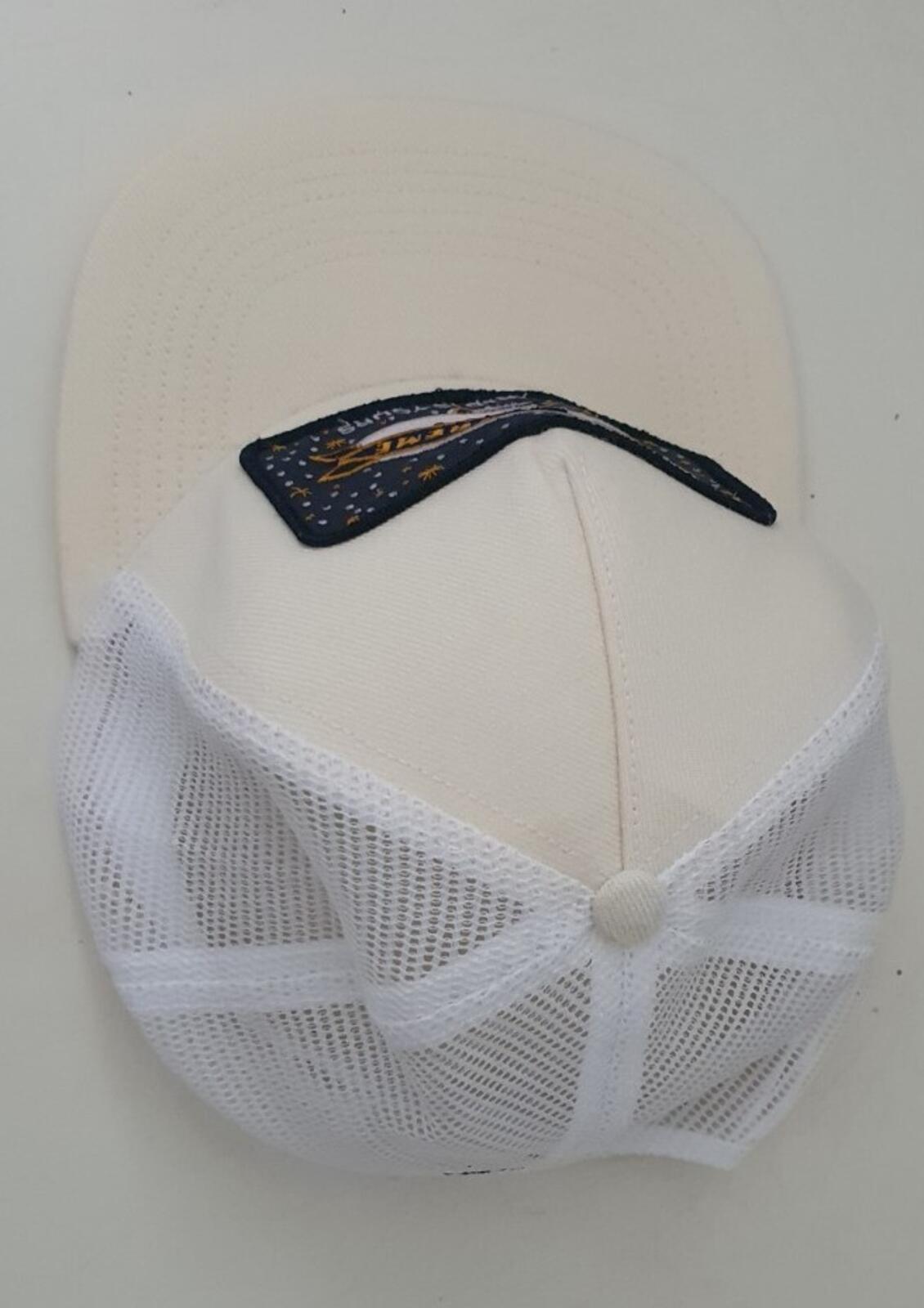 FW20 Supreme Blimp Mesh Back 5-Panel Cap Weiß