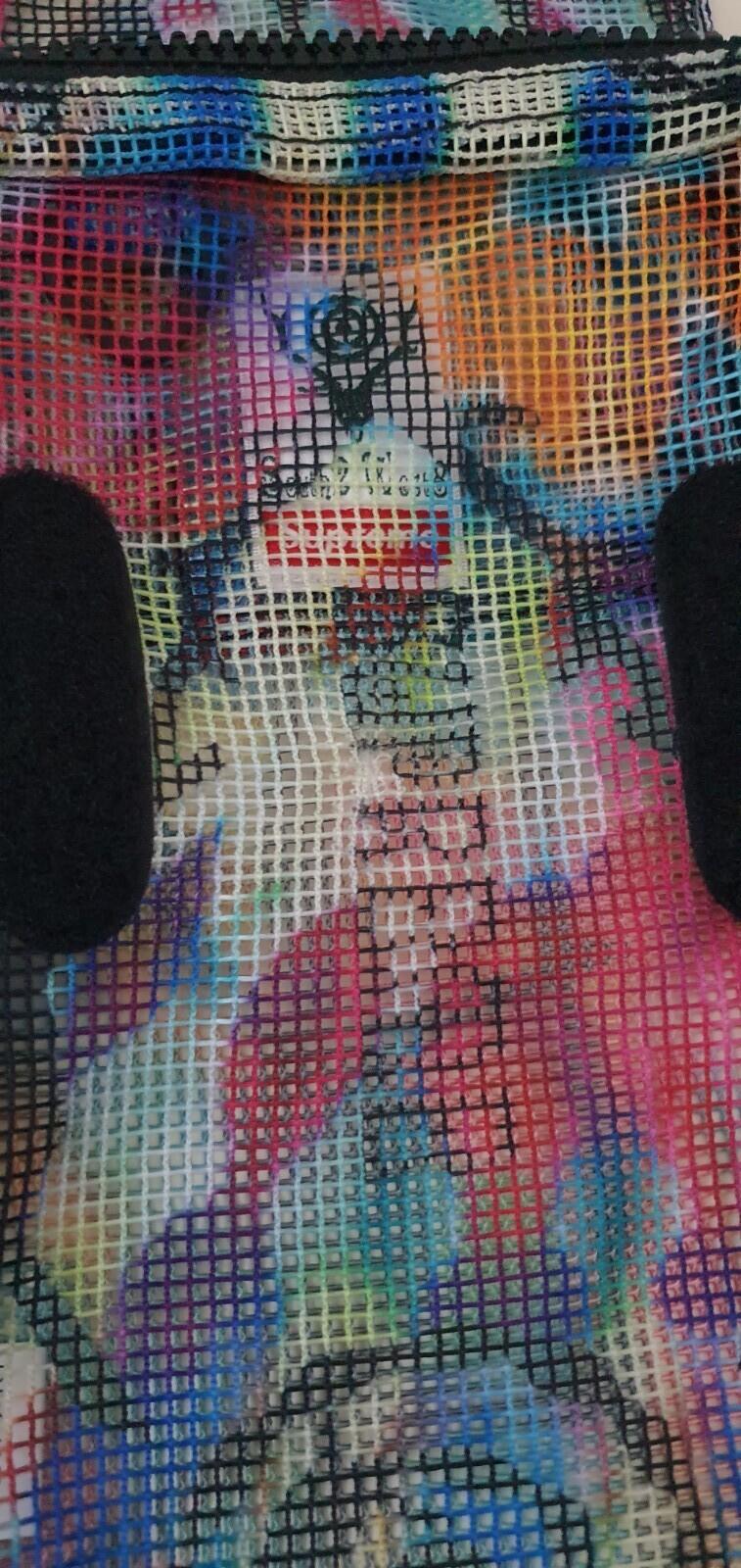 SS21 Supreme x South2 West8 heavy mesh game bag Multicolour shoulder bag