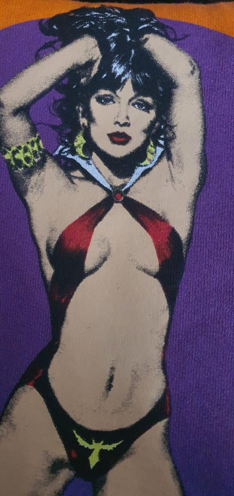 SS17 Supreme Vampirella Kapuzenpullover Größe M medium Hoodie orange