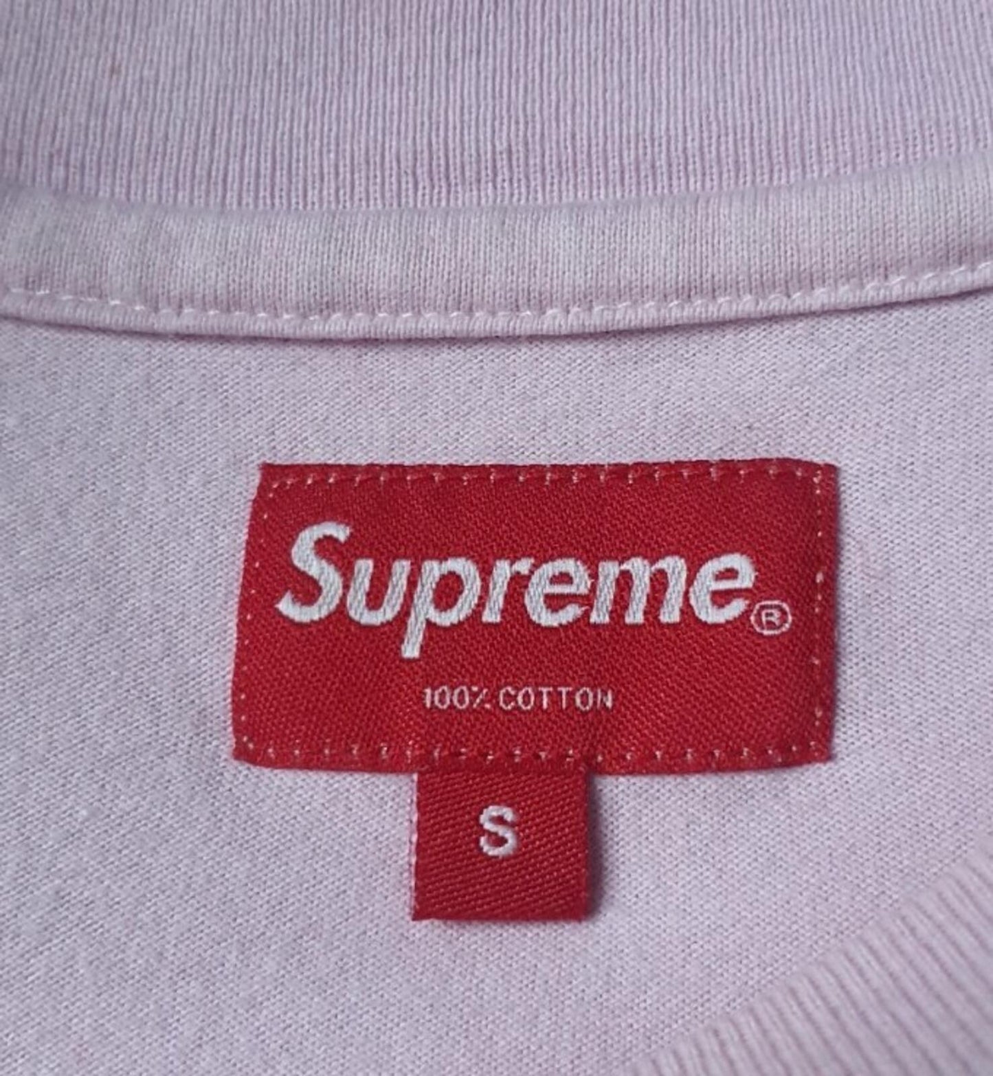 FW21 Supreme Small Box logo tee Size S Small Pink T-shirt