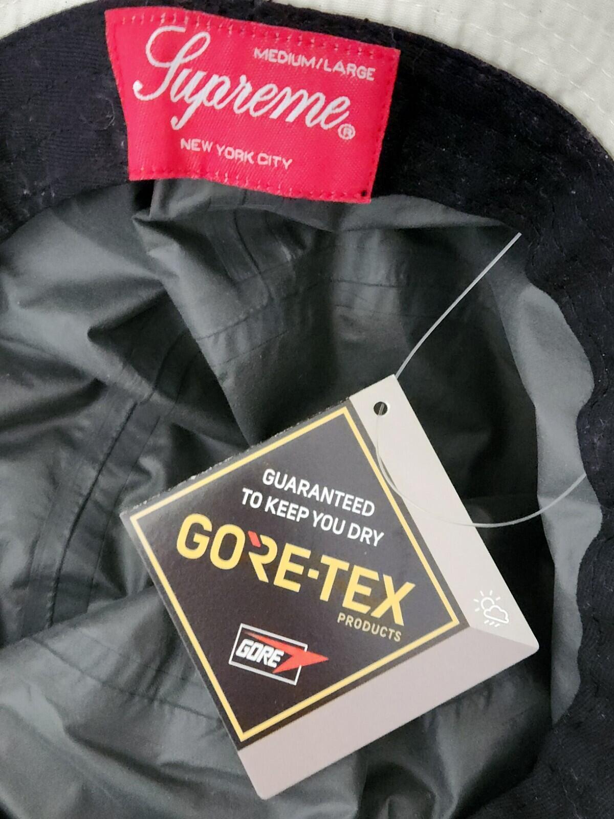FW20 Supreme GORE-TEX crusher White Bucket Hat Size M /L Medium Large Waterproof