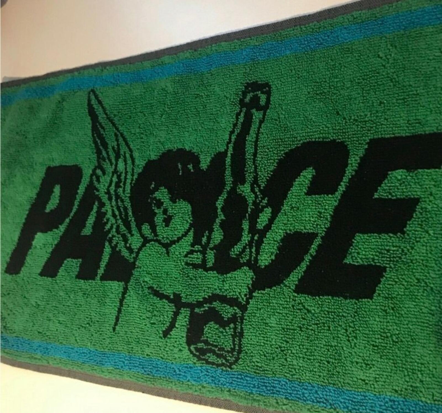AW17 Palace Bar towel verde toalla de mano Accesorio