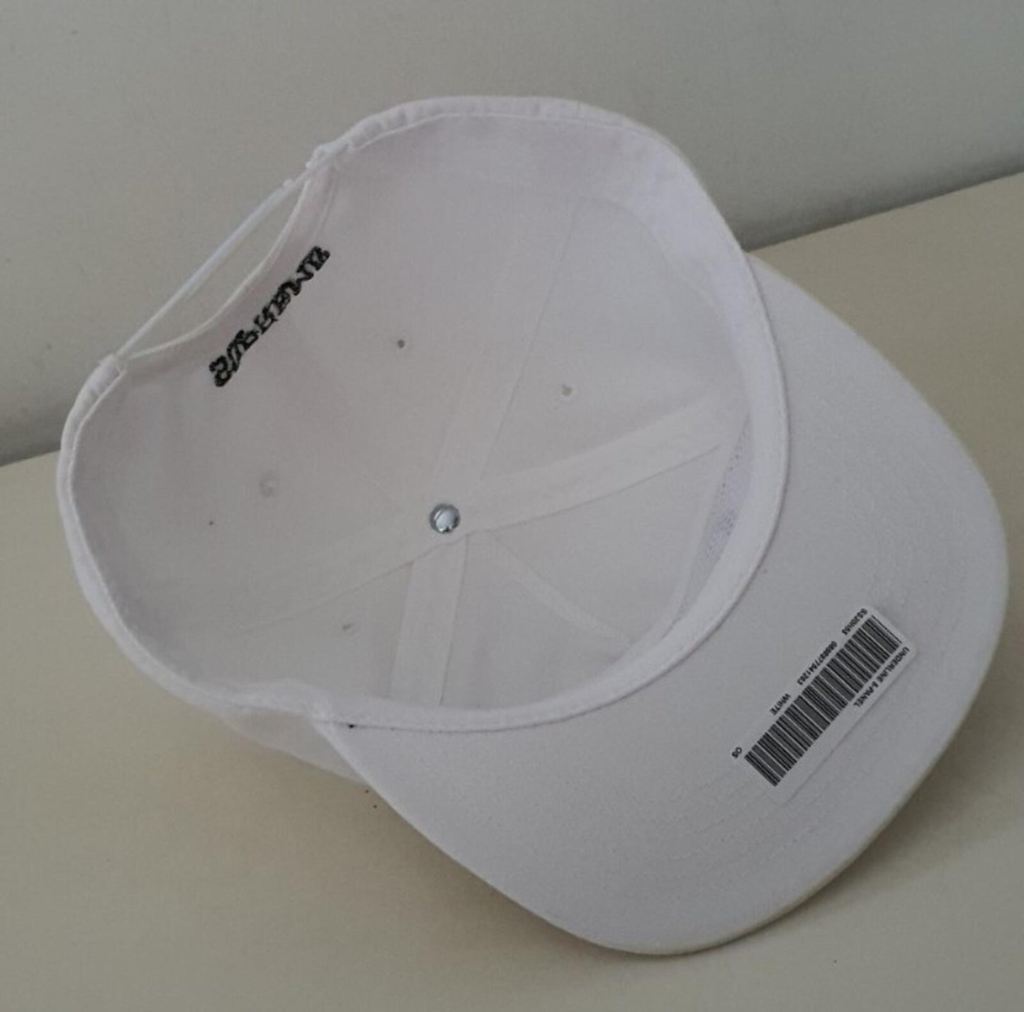 SS20 Supreme Underline 5-panel Cap White