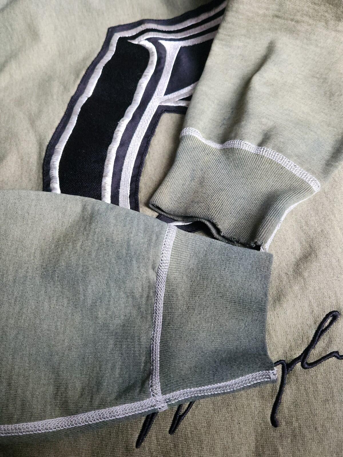FW14 Supreme Ruff Ryders Pullover Dyed hooded sweatshirt L Large hoodie vintage