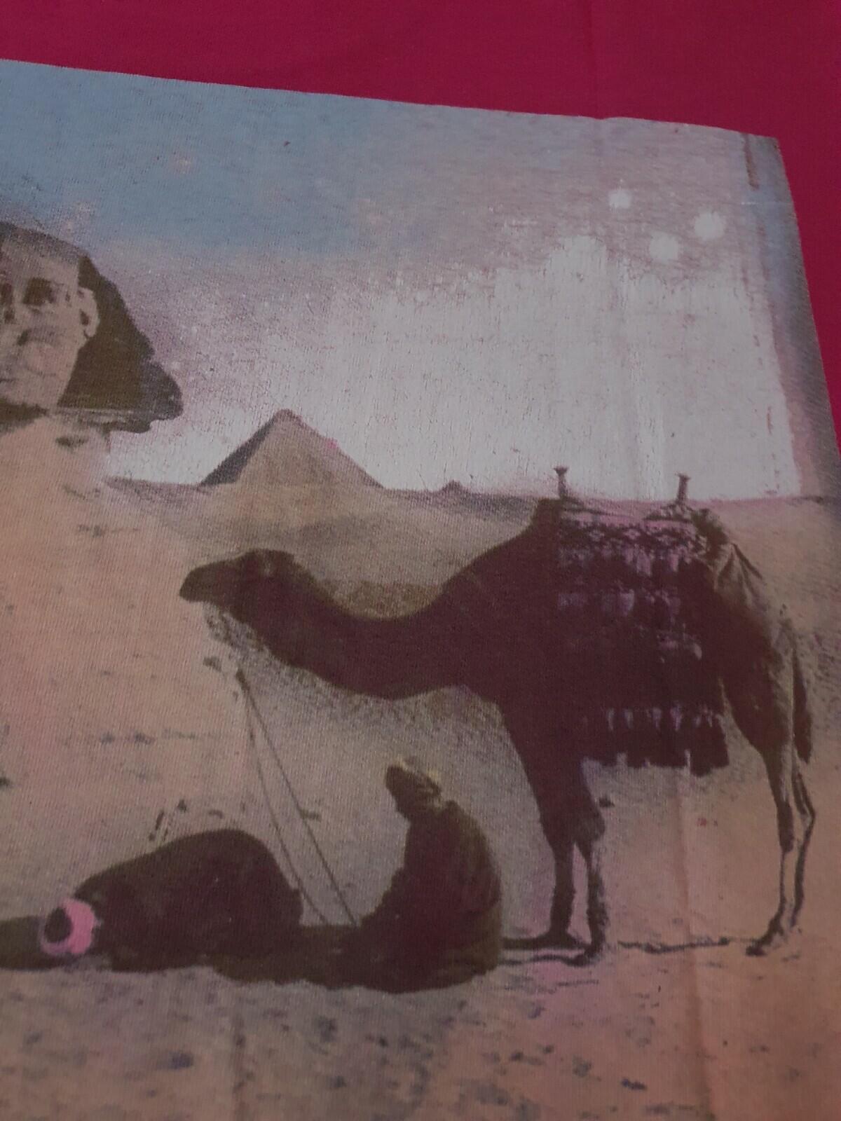 SS12 Supreme Giza Tee magenta medium M Pink t-shirt vintage 2012 Pyramid Sphinx