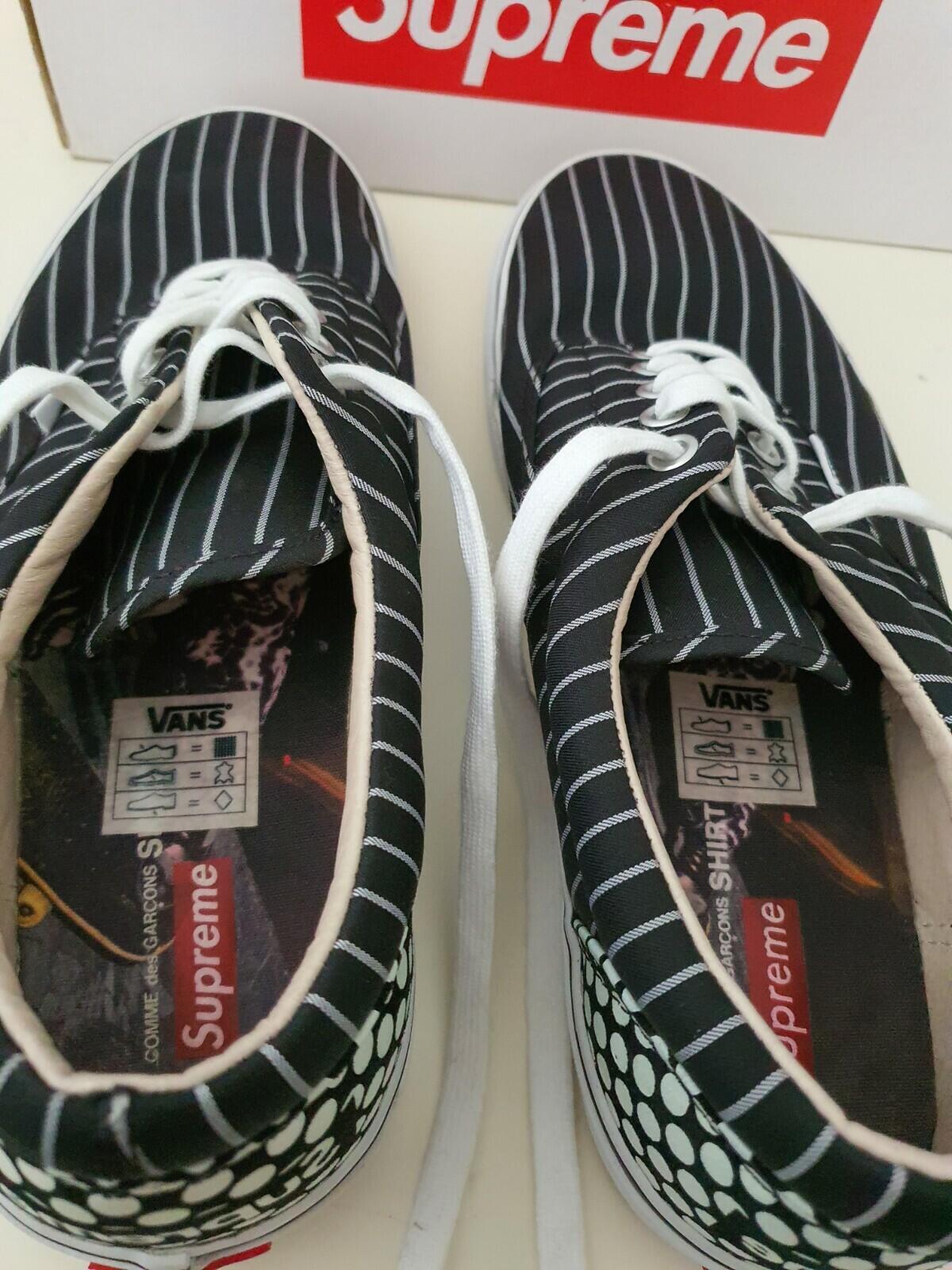 SS14 Supreme Vans Comme Des Garcons Era Classic Trainers