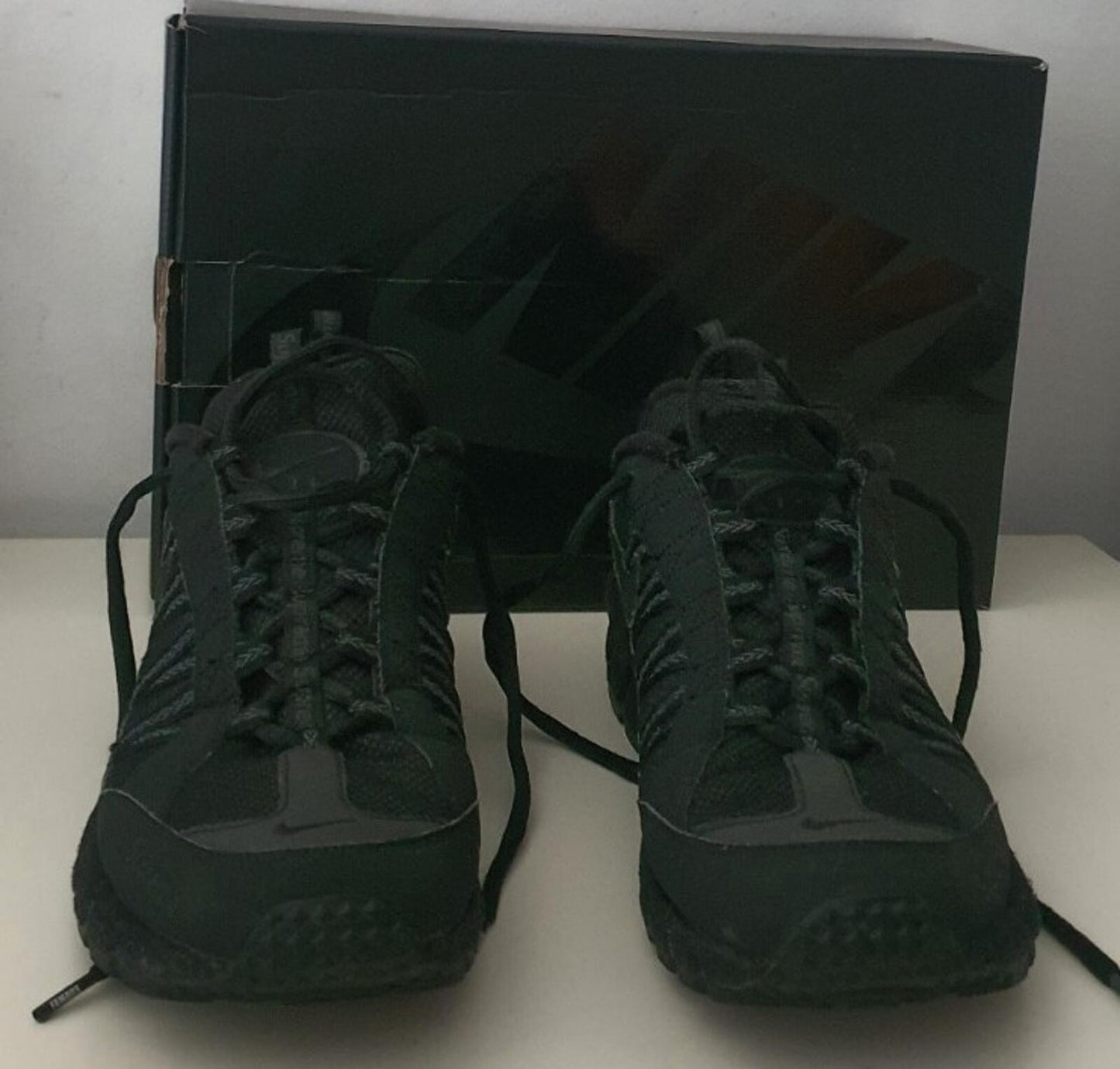 FW17 Supreme x Nike Air Humara '17 Sportschuhe Schwarz Größe US 10 UK 9 EU 44 Los