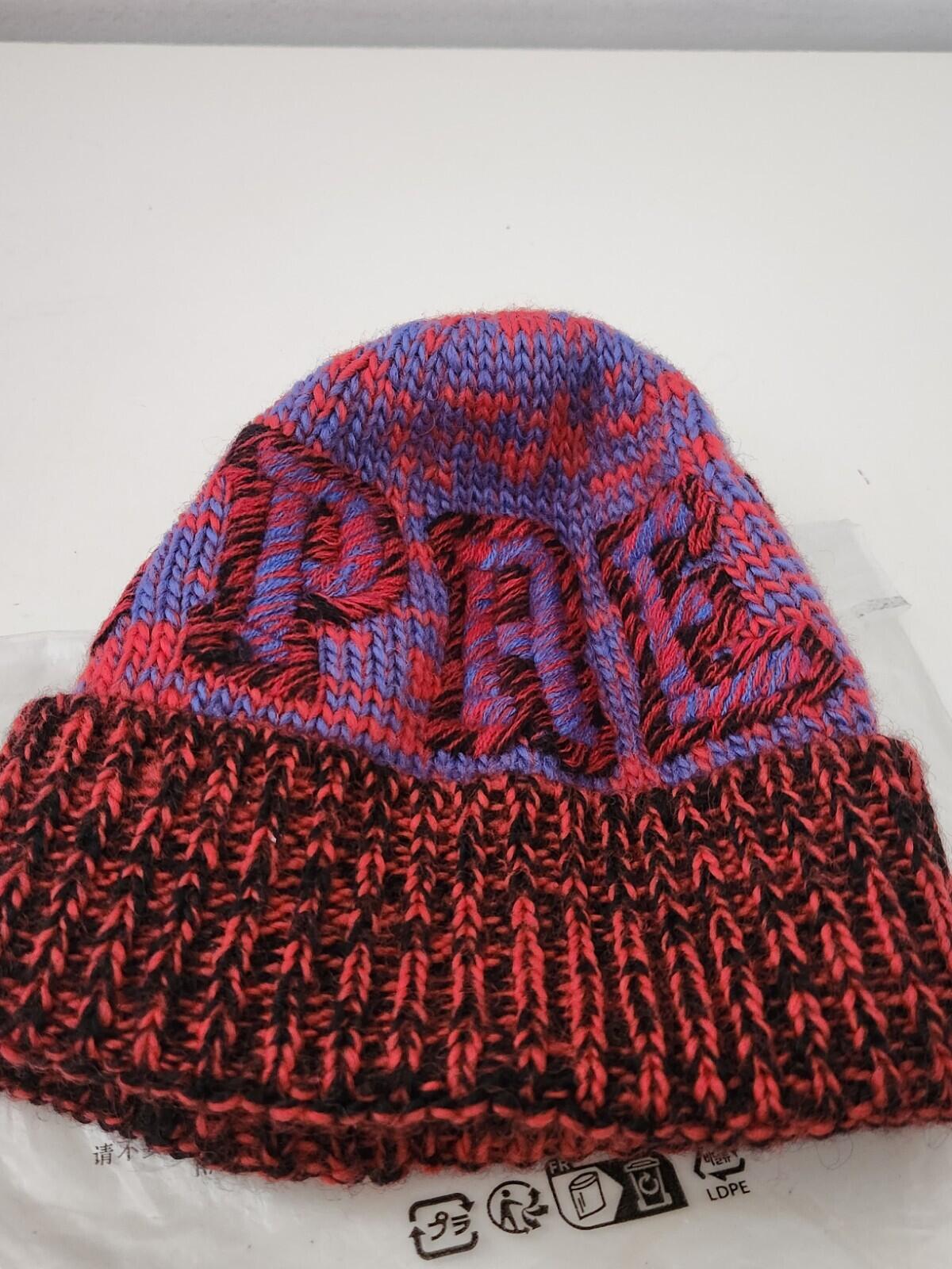 FW23 Supreme Twist beanie Red Hat Wool Acrylic