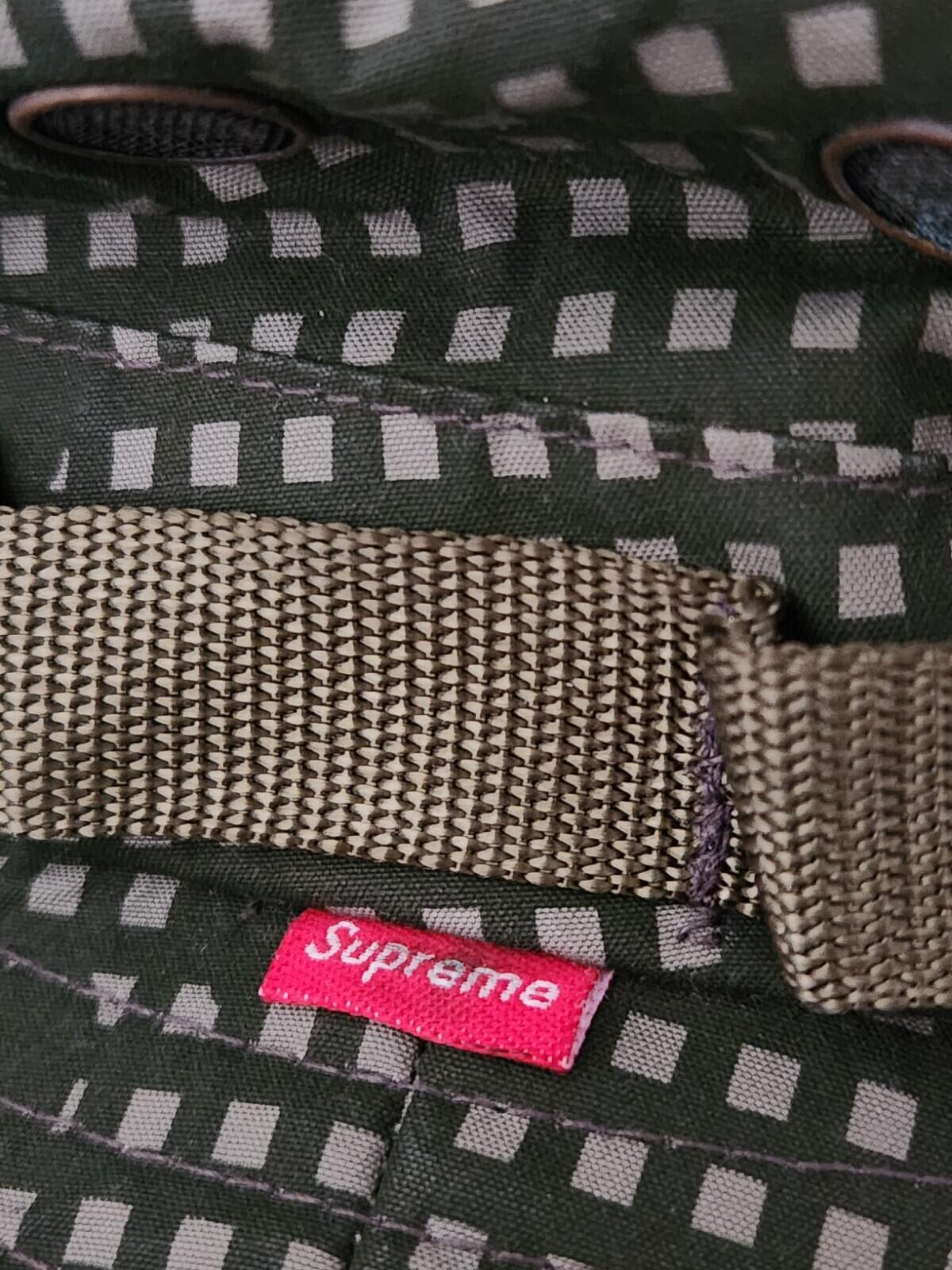 SS14 Supreme Grid Camo Boonie Bucket hat M/L Crusher Green Medium / Large Olive