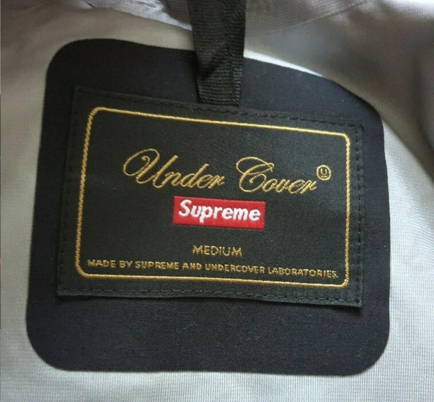 SS18 Supreme x Undercover x Public Enemy Fear of Black Planet Parka Size M