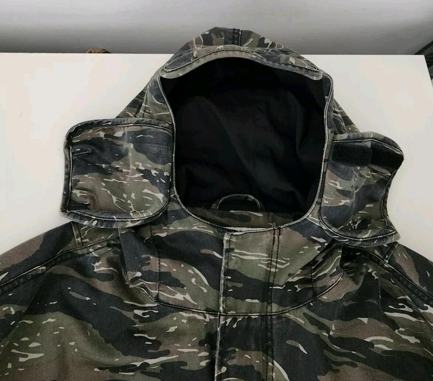SS21 Supreme Hooded Facemask Parka Tigerstripe Camo Size XL