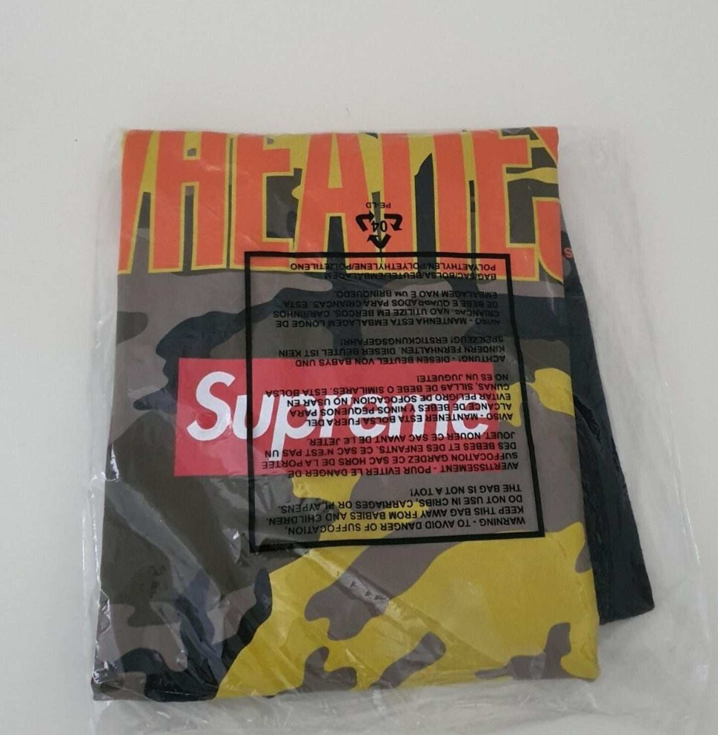 SS21 Supreme Wheaties black tee size M medium T-shirt box logo New and unopened