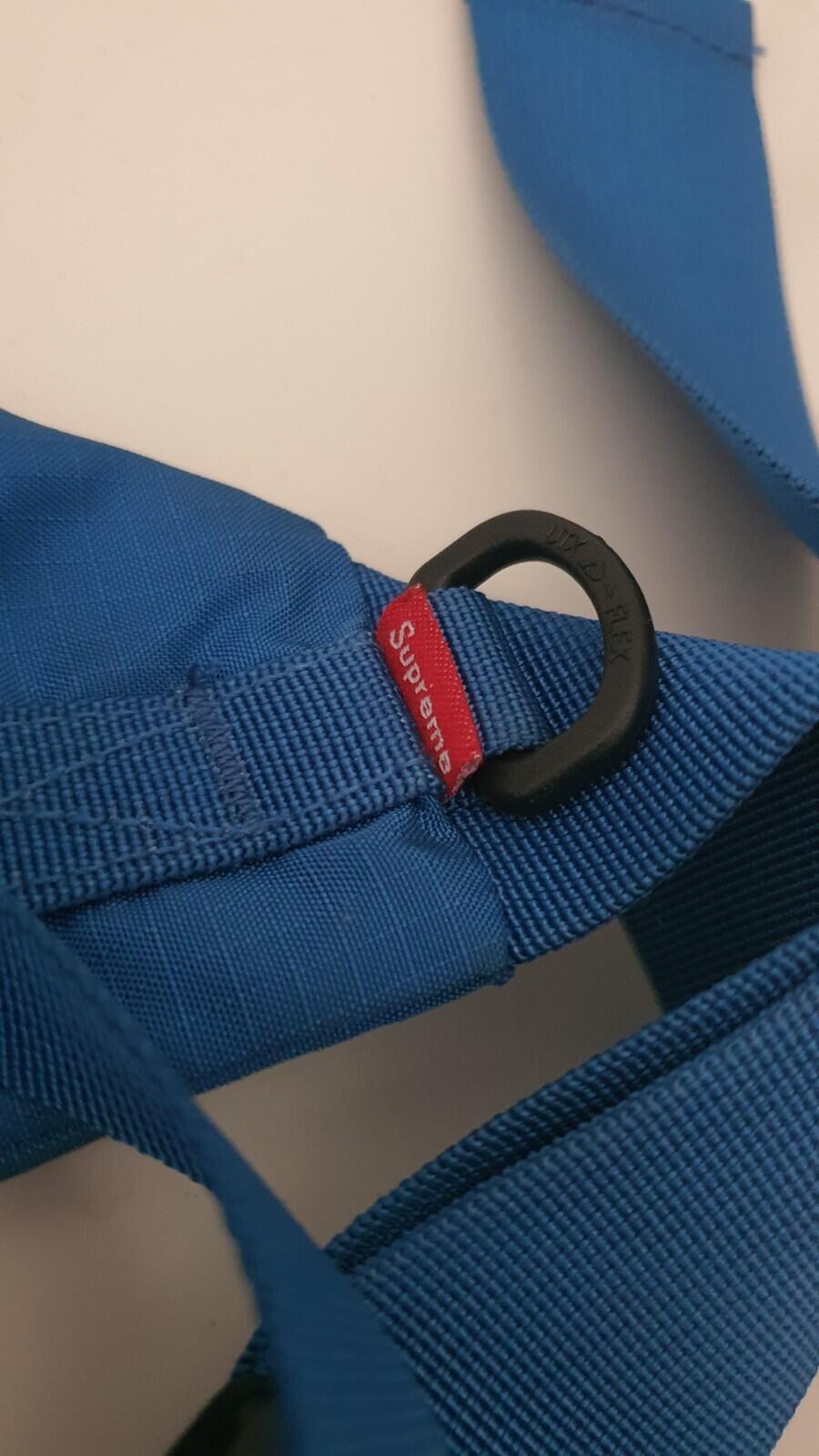SS16 Supreme blue shoulder / waist bag Cordura fabric