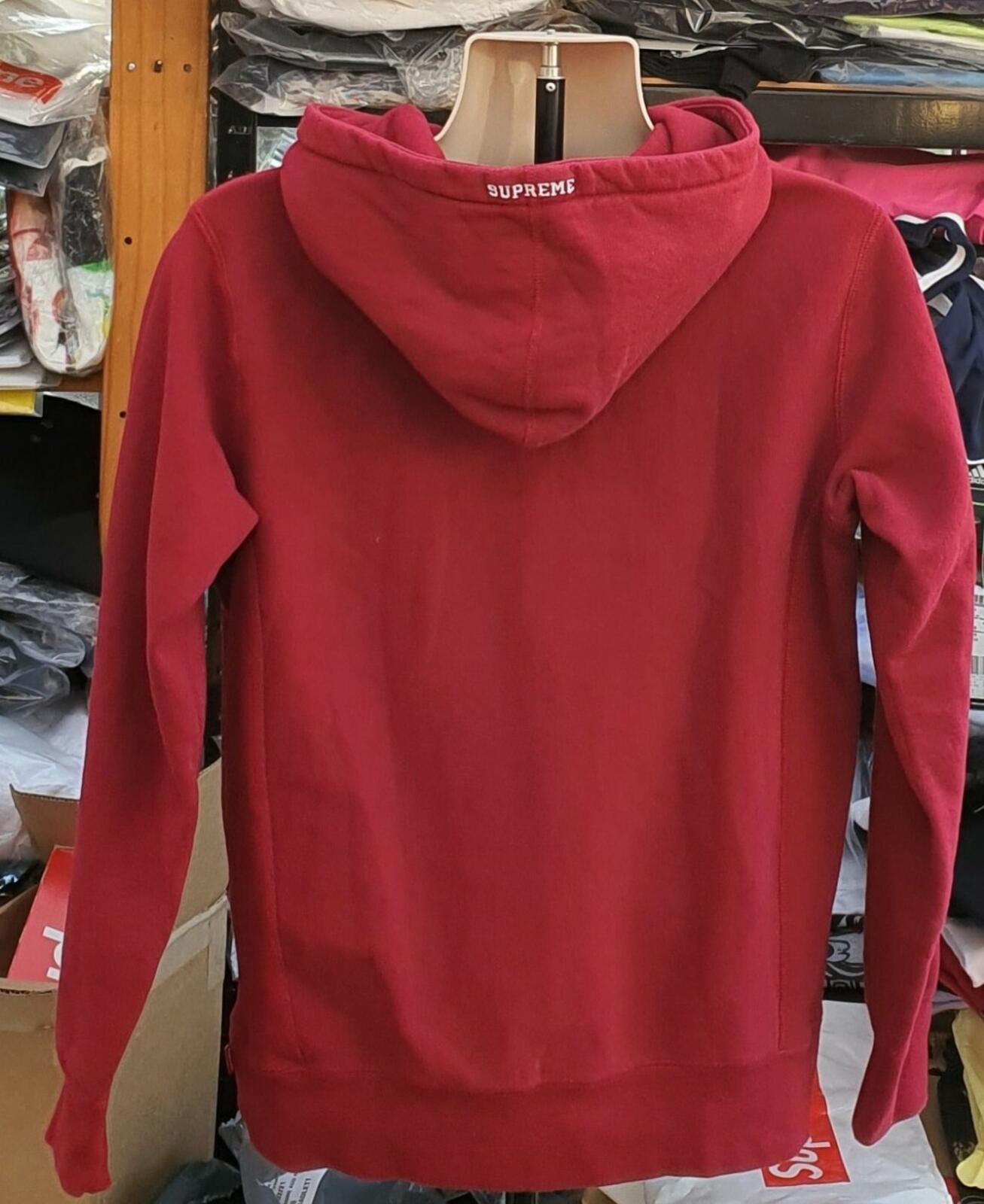 SS17 Supreme Michael Jackson hooded sweatshirt cardinal M medium hoodie red MJ