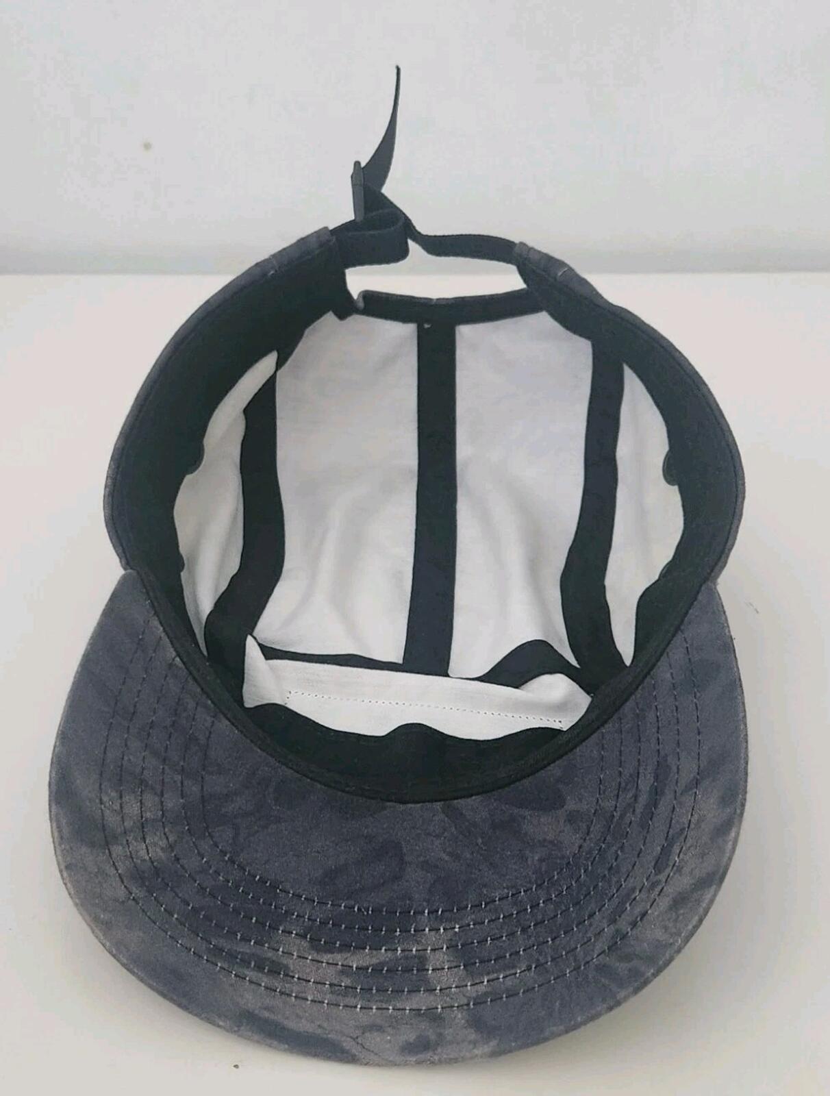 SS22 Supreme Military Camp Cap Hat Box logo Black Prym1 Camo