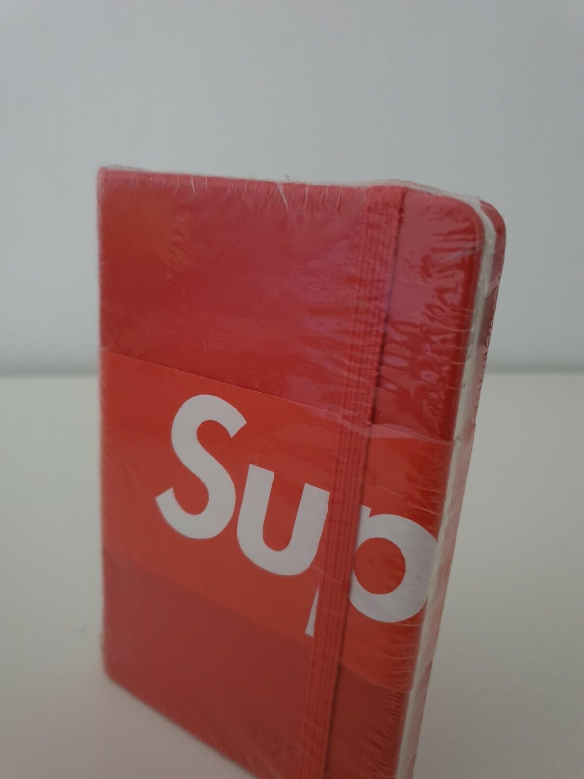 SS10 Supreme red notebook note pad book diaries A6 Very rare new / unopened