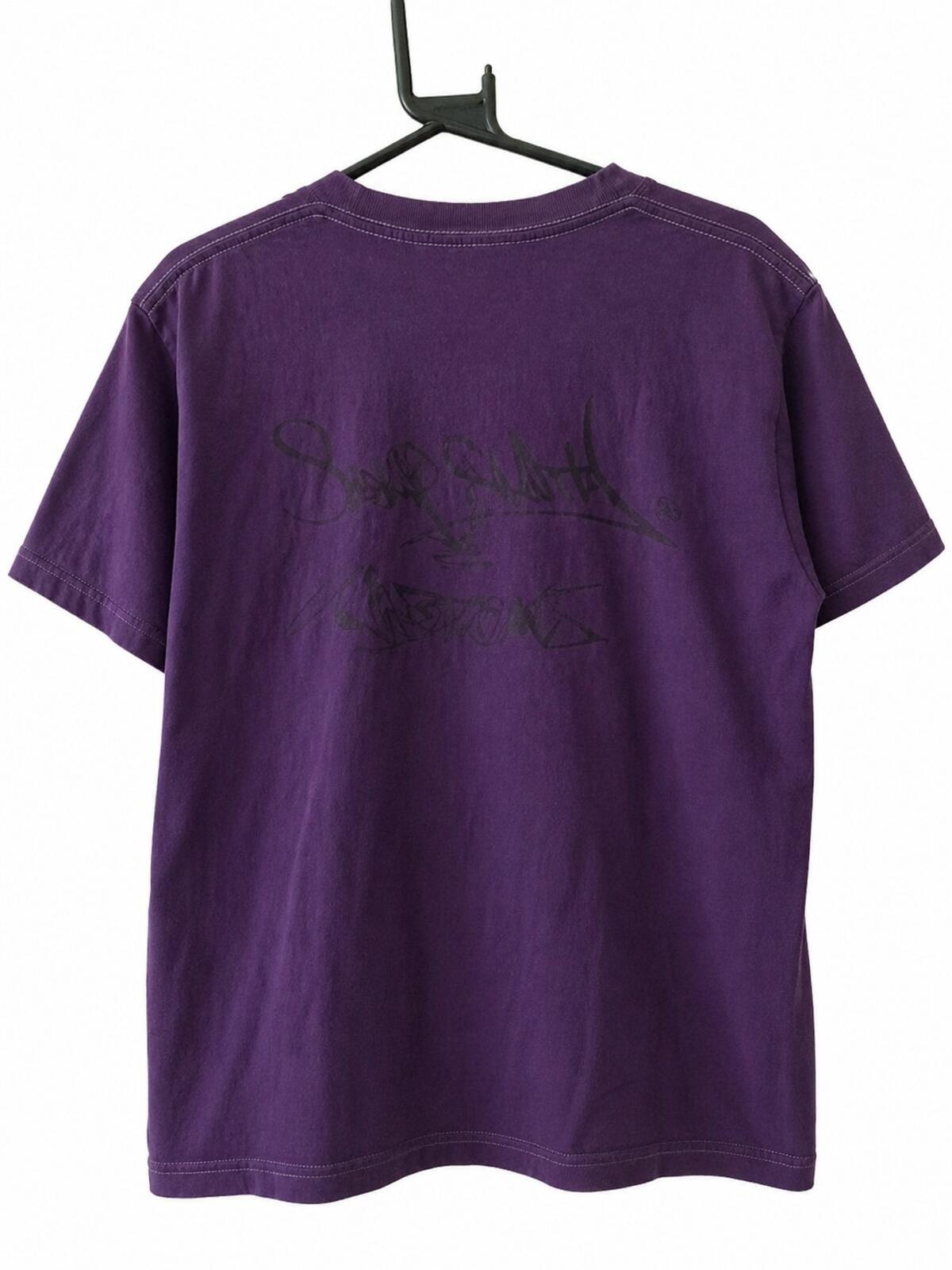 FW19 Supreme Bridge Tee Purple Size M Sane Smith
