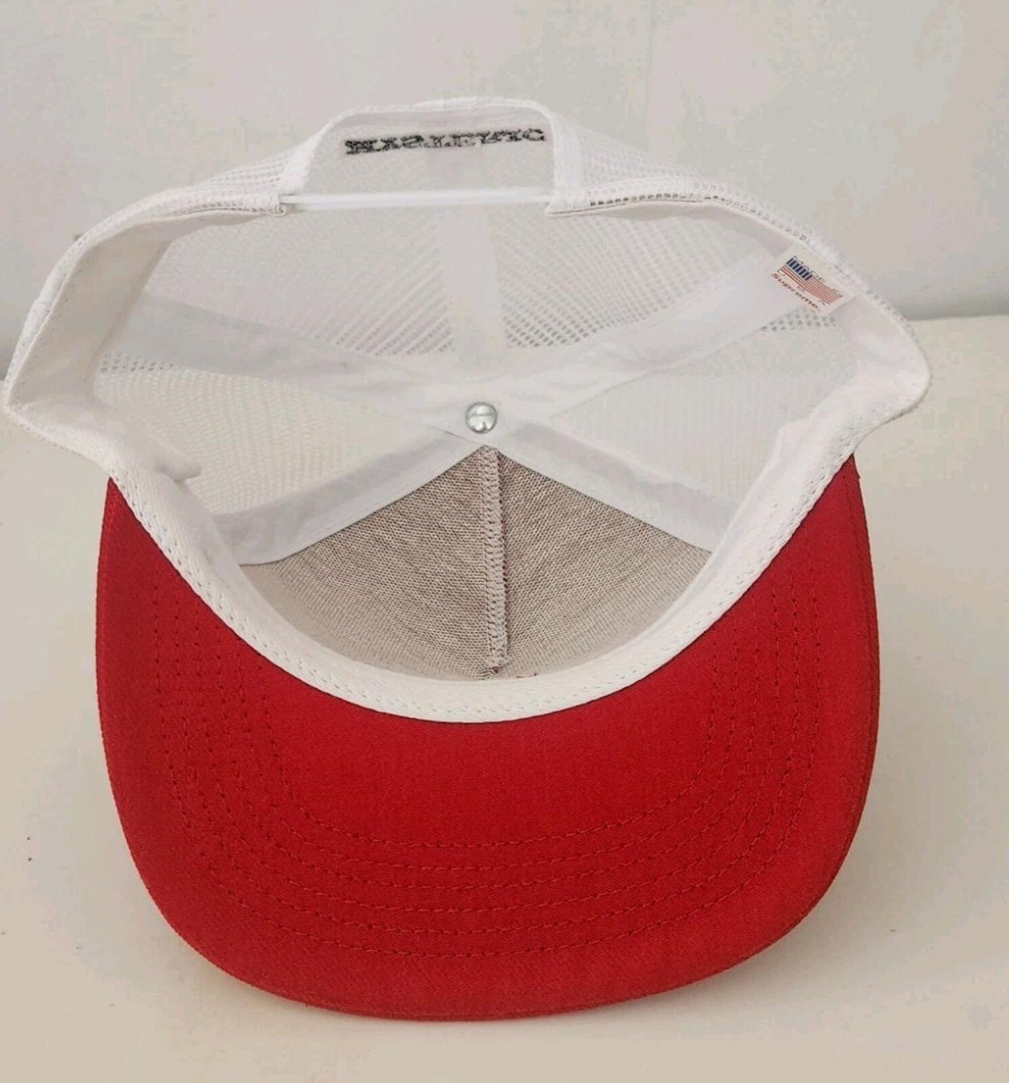 FW17 Supreme x Hysteric Glamour Mesh Back 5-Panel Cap Red