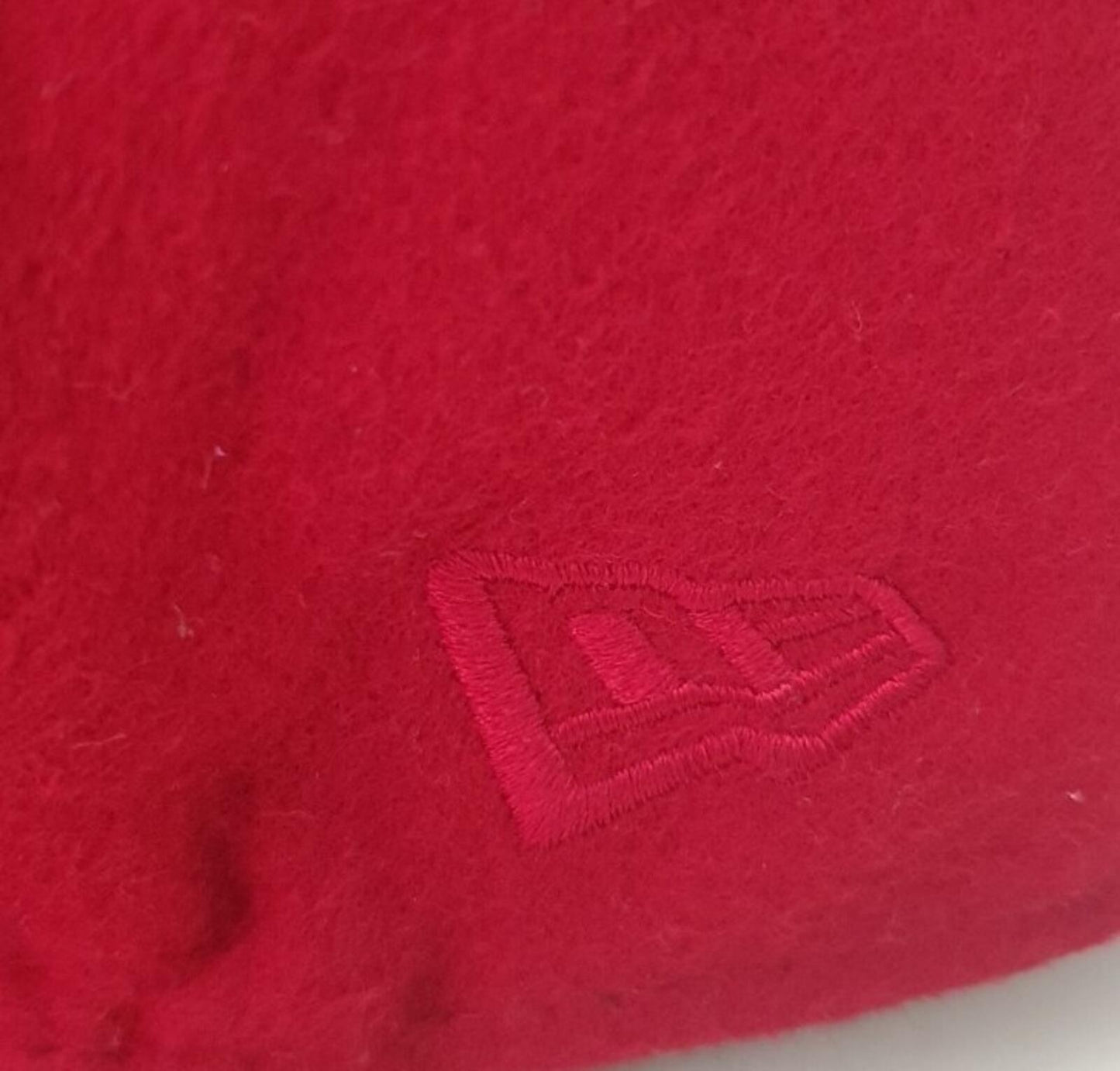 FW11 Supreme Loro Piana Box Logo New Era Red Wool size 7 5/8