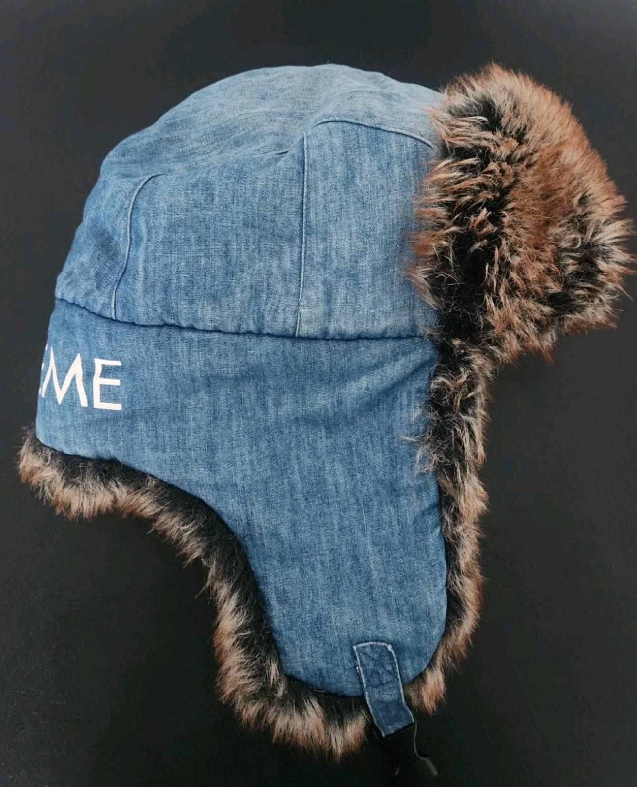 FW10 Supreme Denim Trooper Hat Blue