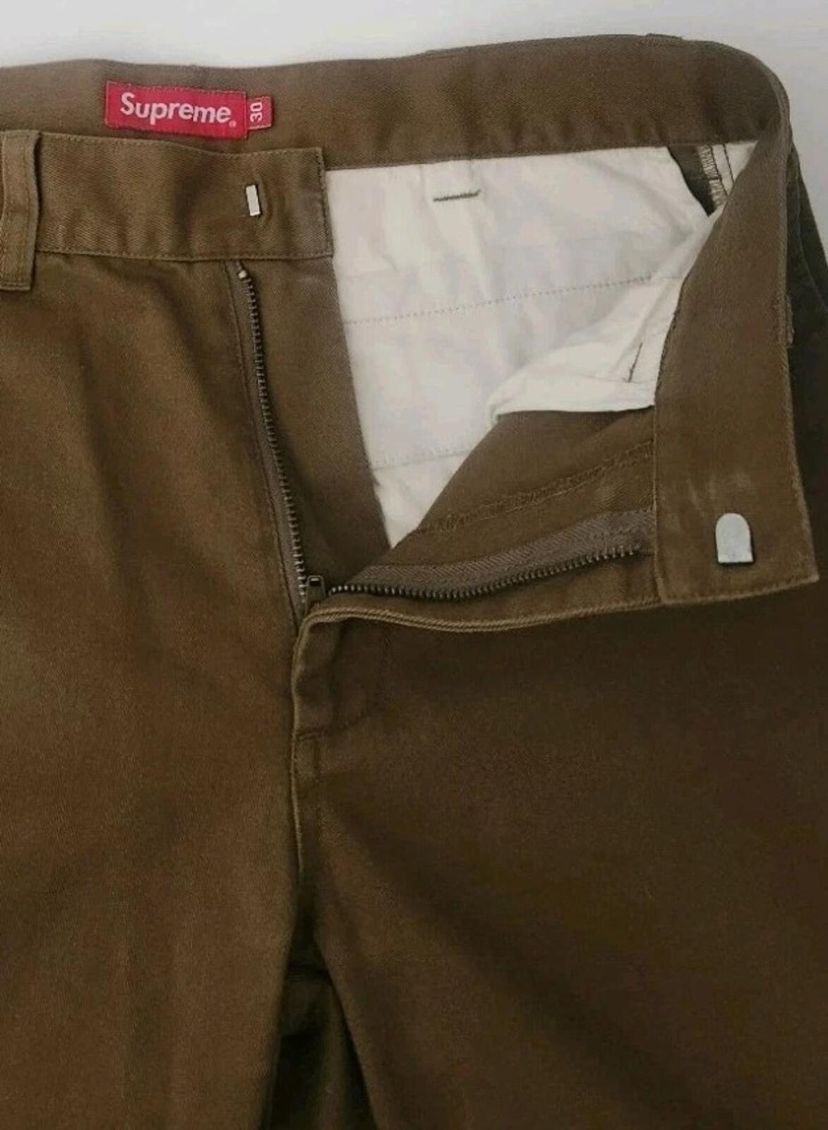 Pantalones de trabajo Supreme, talla 30, pantalones W30 L30, talla S pequeña