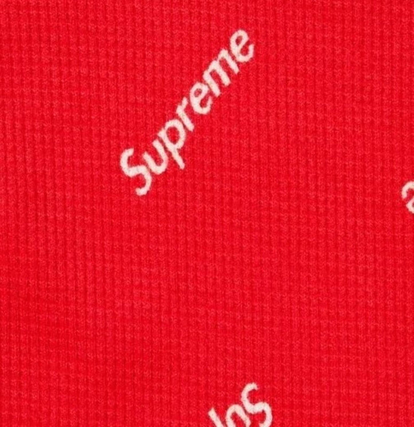 FW20 Supreme Hanes Thermal pant (1 pack) Red logos size M