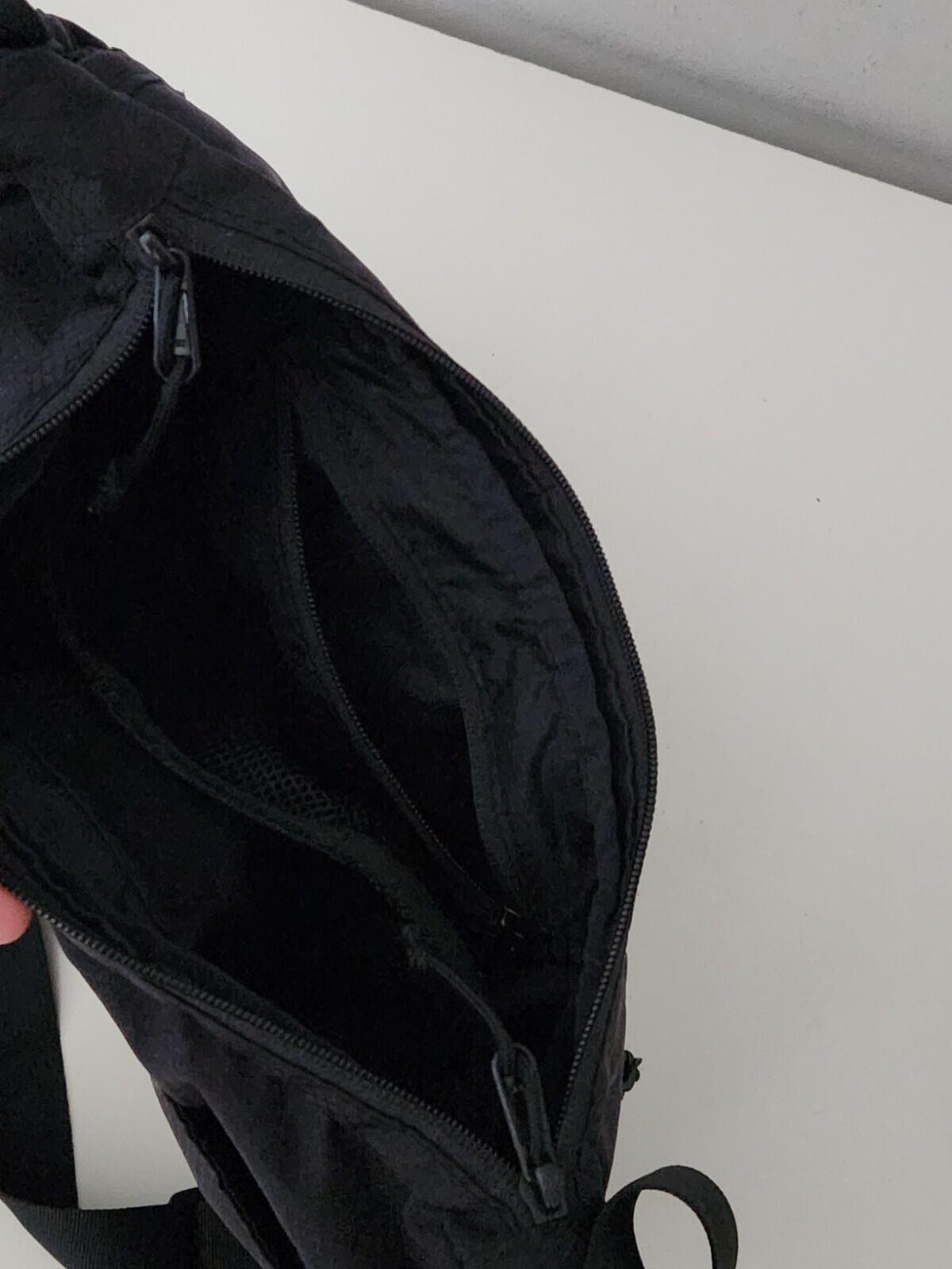 SS22 Supreme Small Messenger Bag Black Water Resistant