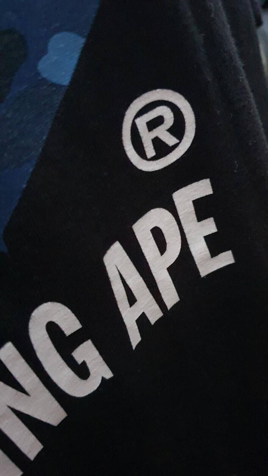 A Bathing Ape Bape Color Camo Tee Bape Head T-shirt size XL
