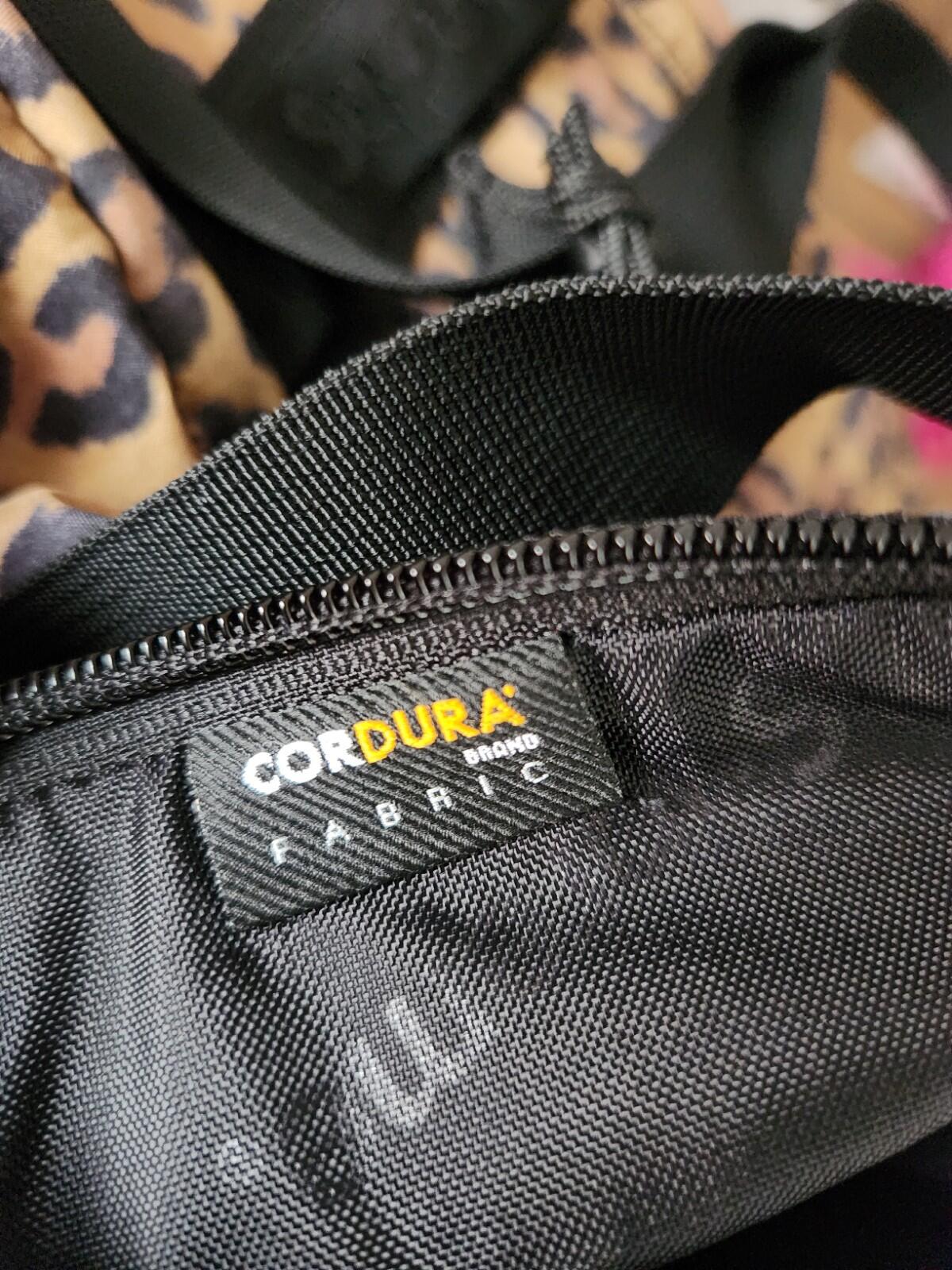 FW20 Supreme Leopard Tote Bag Water Resistant Cordura Fabric Animal Print