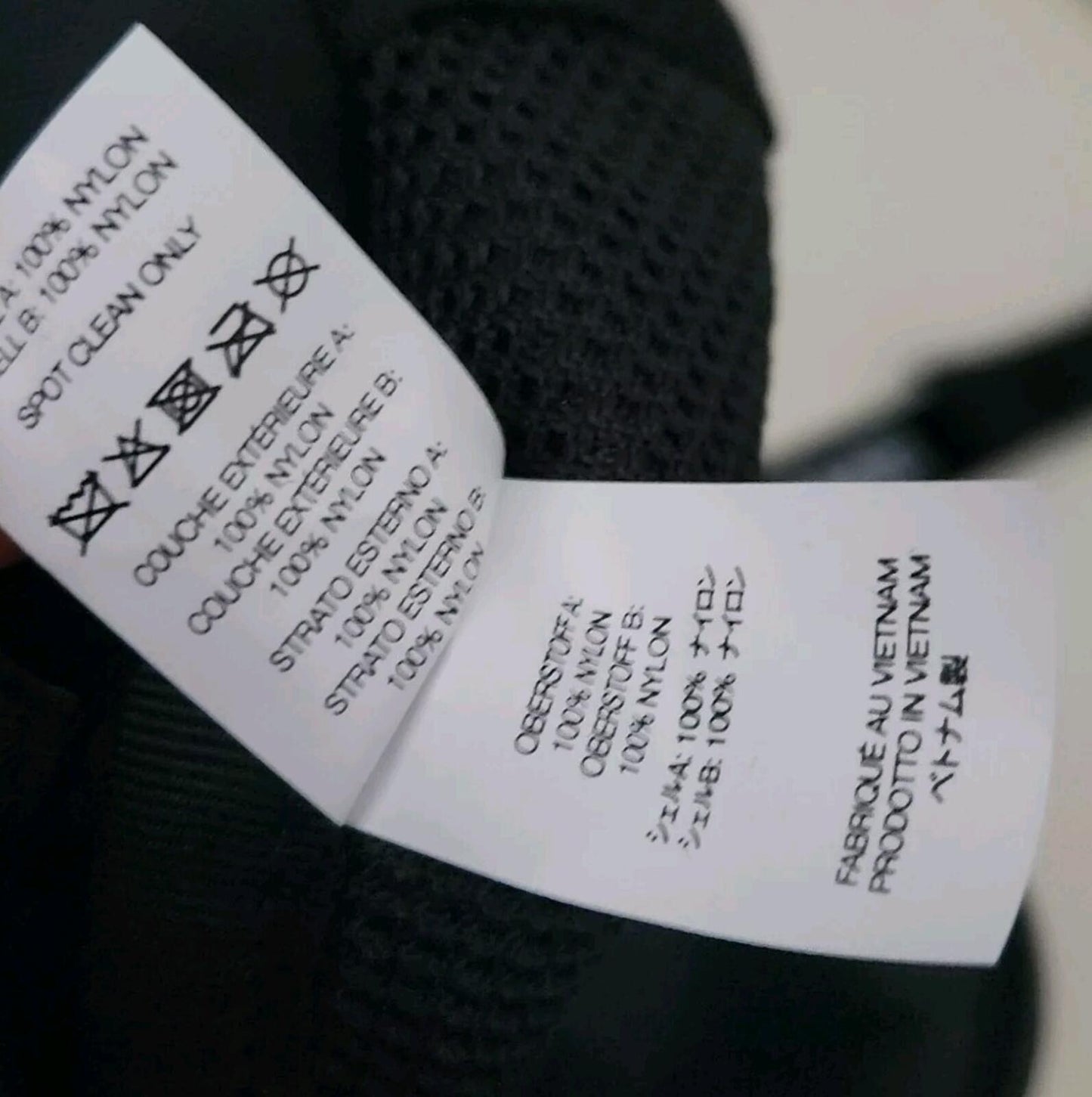 FW22 Supreme small waist bag Cordura shoulder Black water resistant Belt Pack