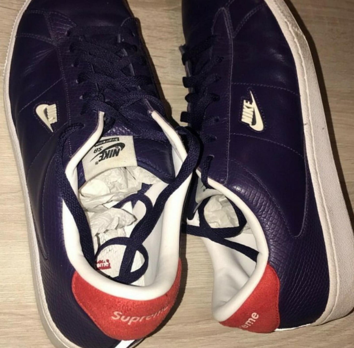 SS13 Supreme x Nike SB Tennis Classic Trainers Size EU 45 UK 10 US 11 lot
