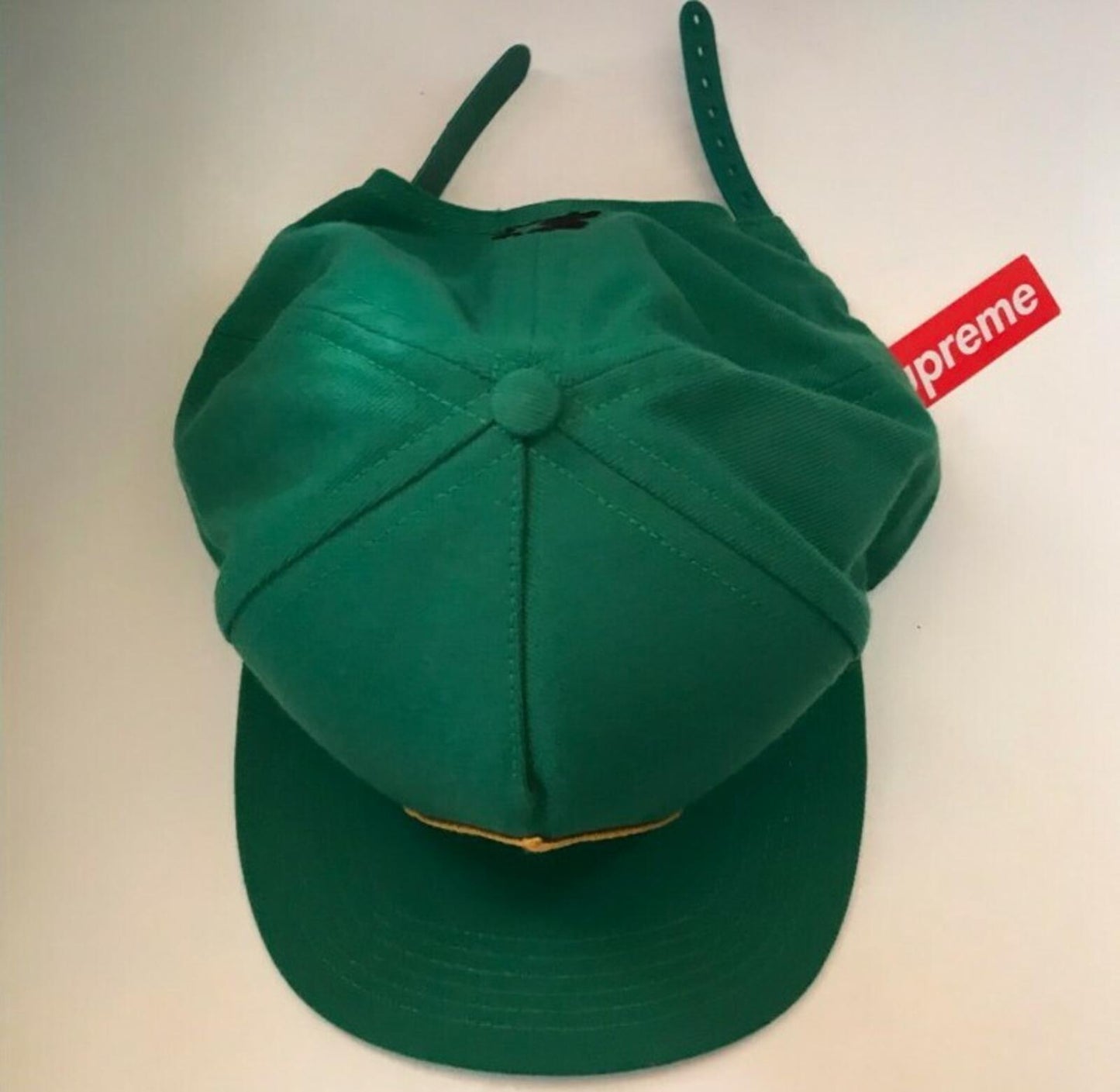 FW12 Supreme Starter Xodus green 5-panel hat cap Very Rare 2012