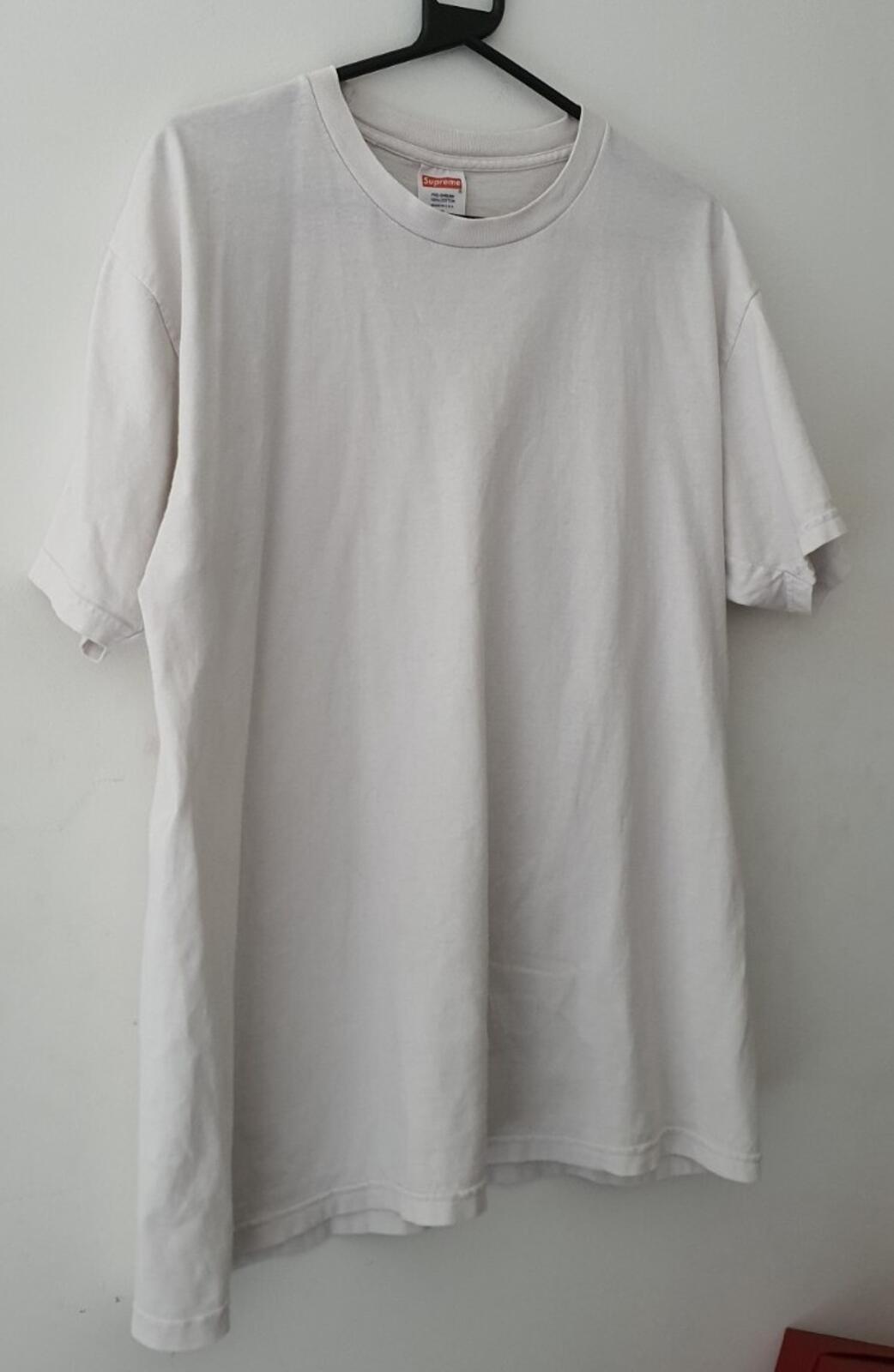 SS16 Supreme Mendini Gun weißes T-Shirt Größe XL Rar
