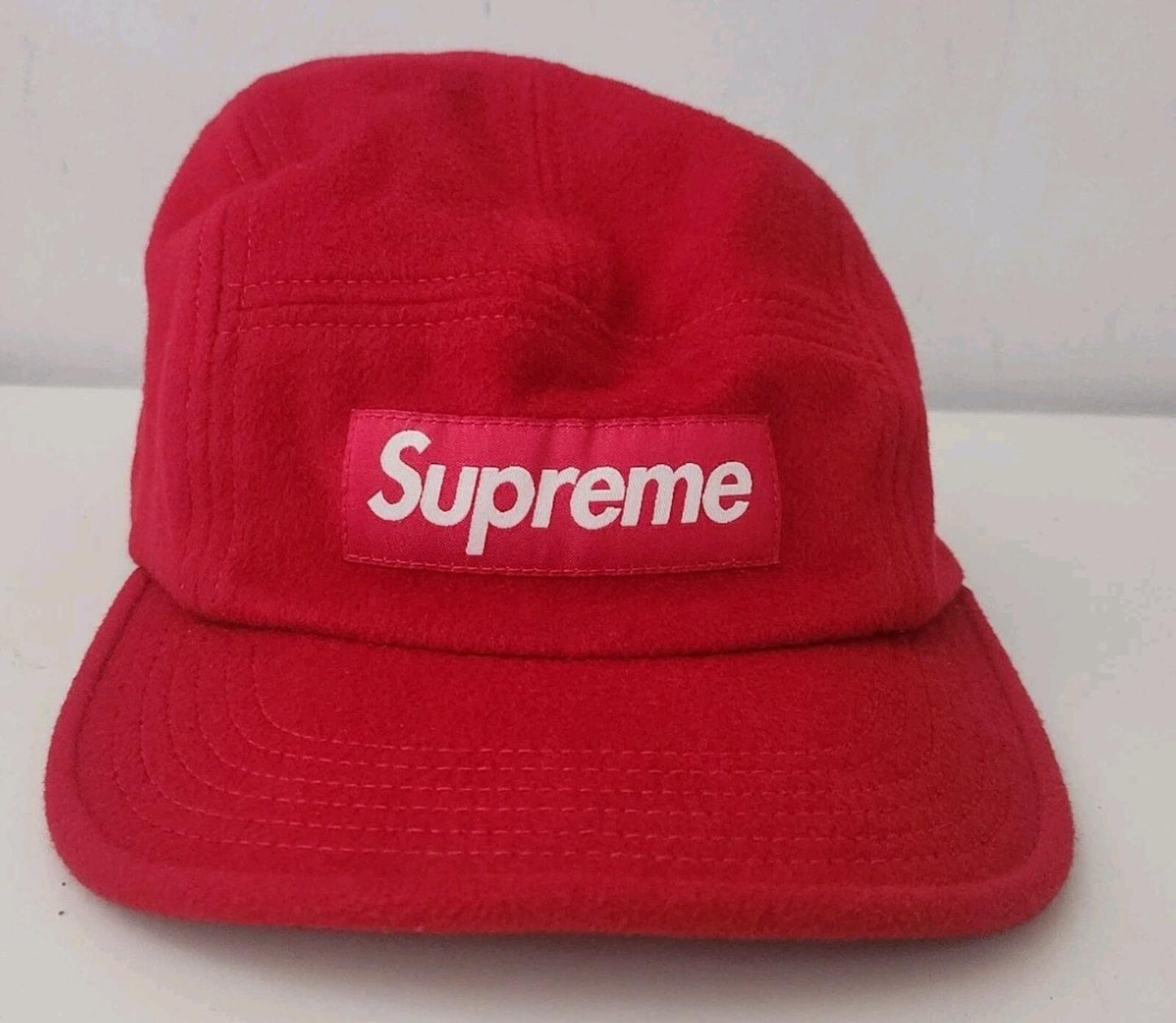 FW17 Supreme Loro Piana Wool Camp Cap Hut Rot Meisterwerk