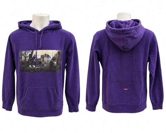 Sudadera con Capucha SS16 Supreme x Black Sabbath Morado Talla L