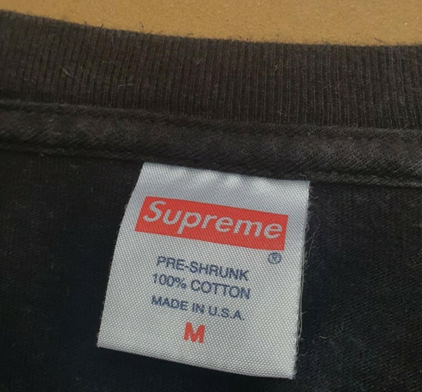 SS16 Supreme Mendini Gun Tee Black Size M