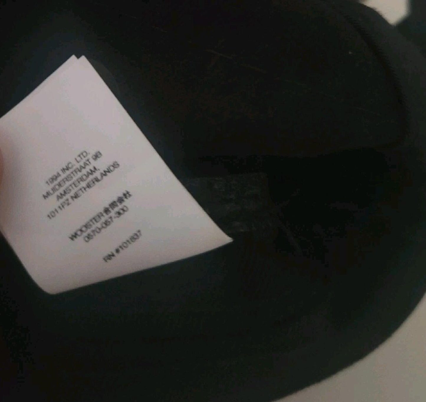 FW22 Supreme x Griffin Camp Cap Black Box logo Cotton Hat