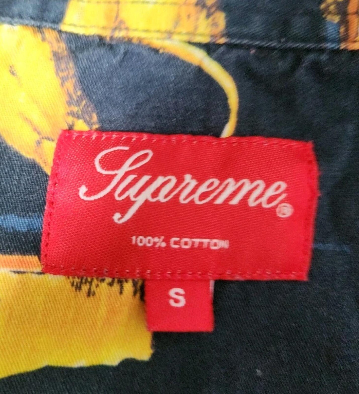 FW13 Supreme Lions Shirt Navy Size S